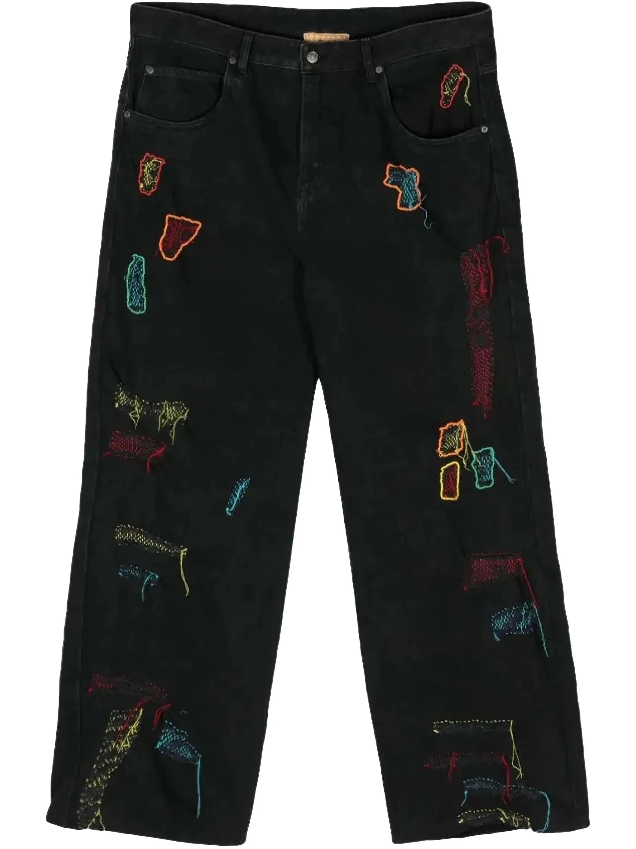 Reconstructed Shredded jeans