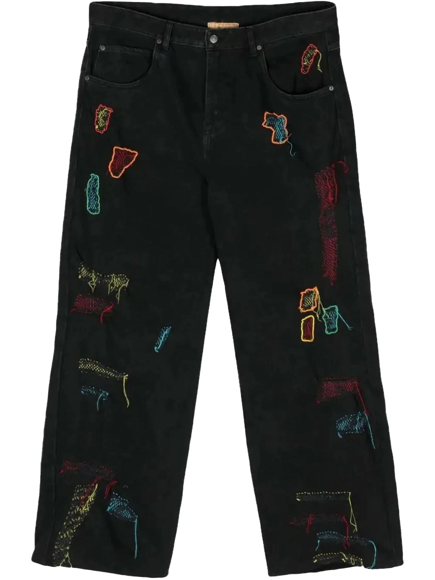Reconstructed Shredded jeans