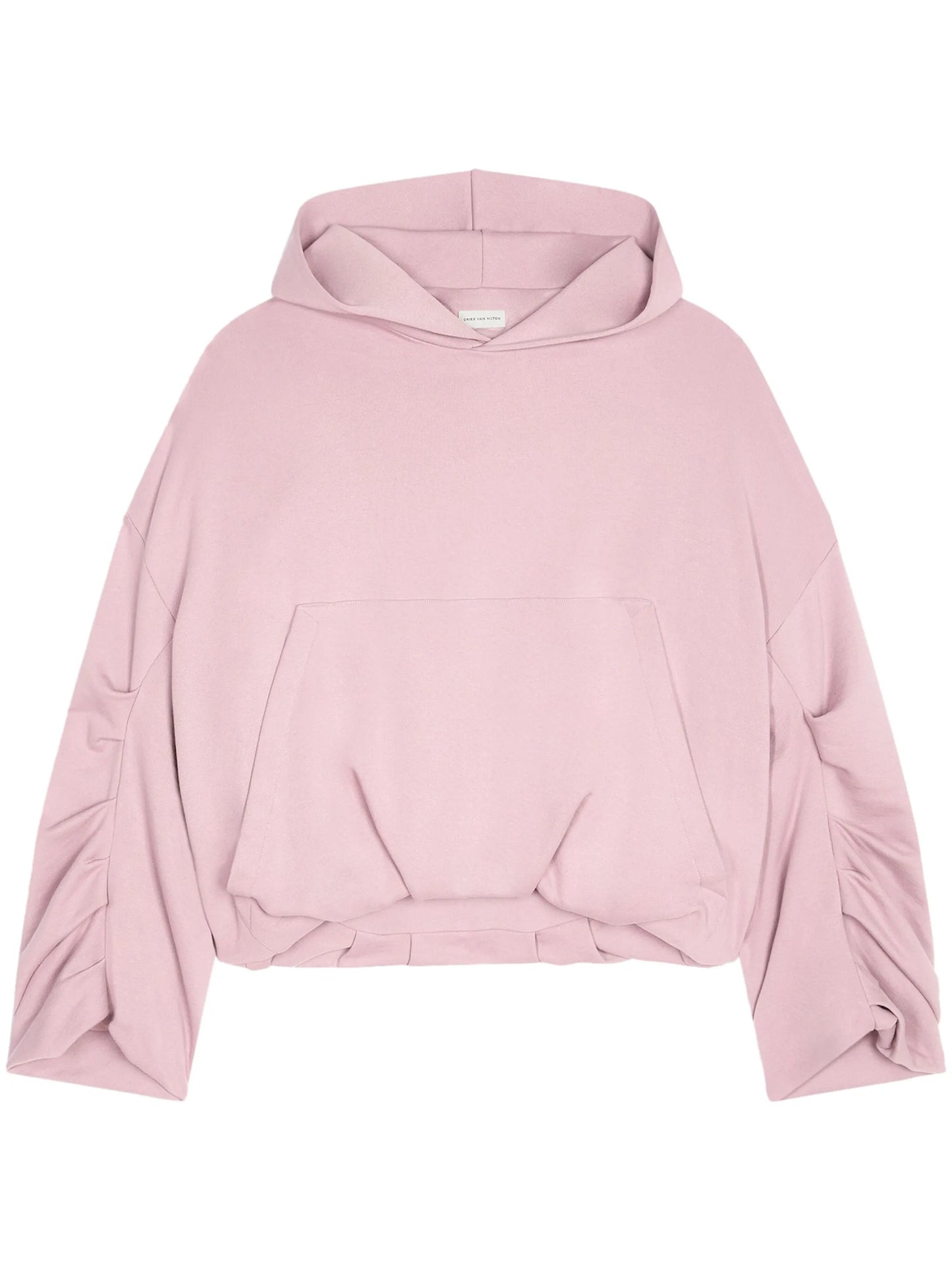 draped hoodie