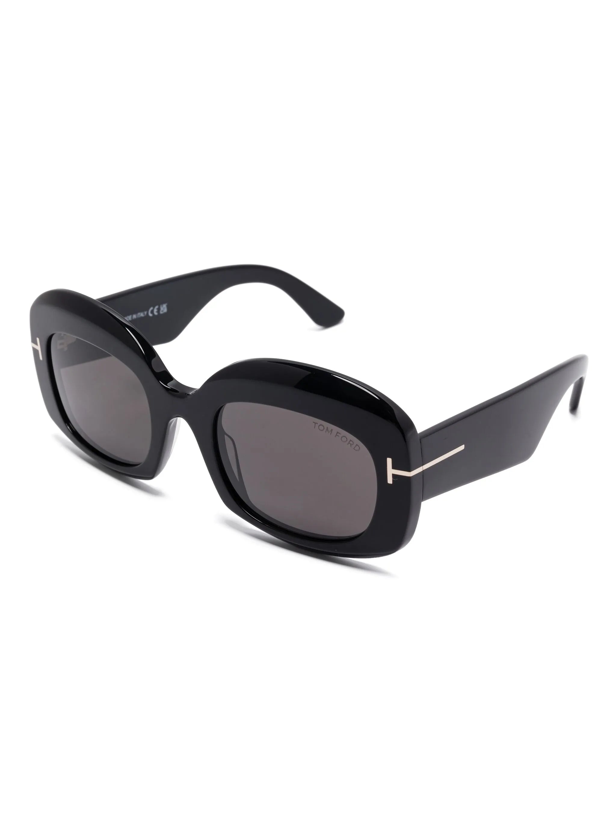 oval-frame sunglasses