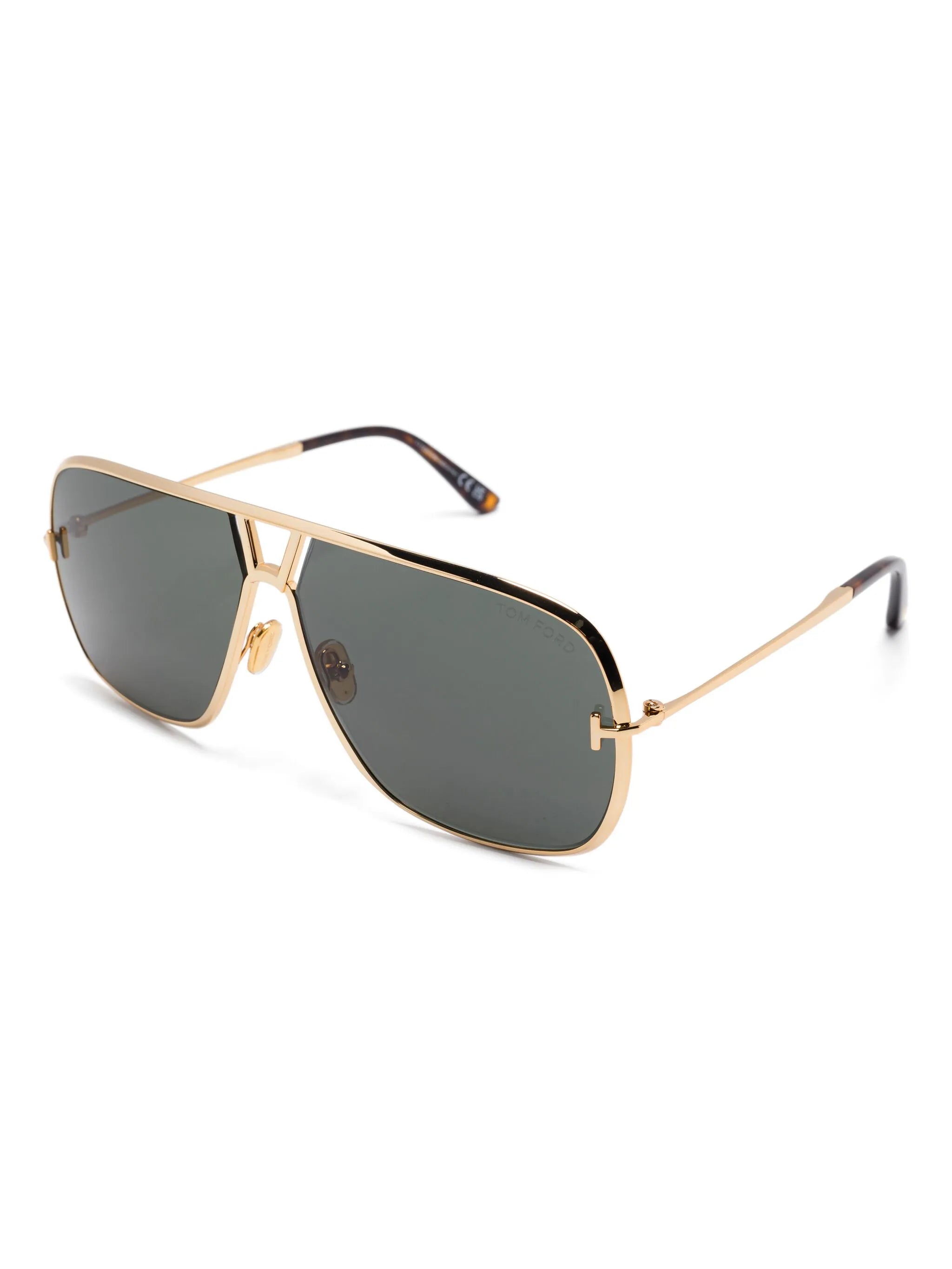 pilot-frame sunglasses