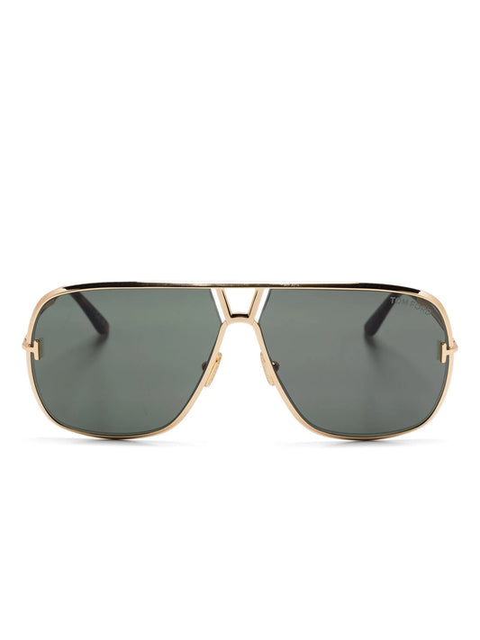 pilot-frame sunglasses