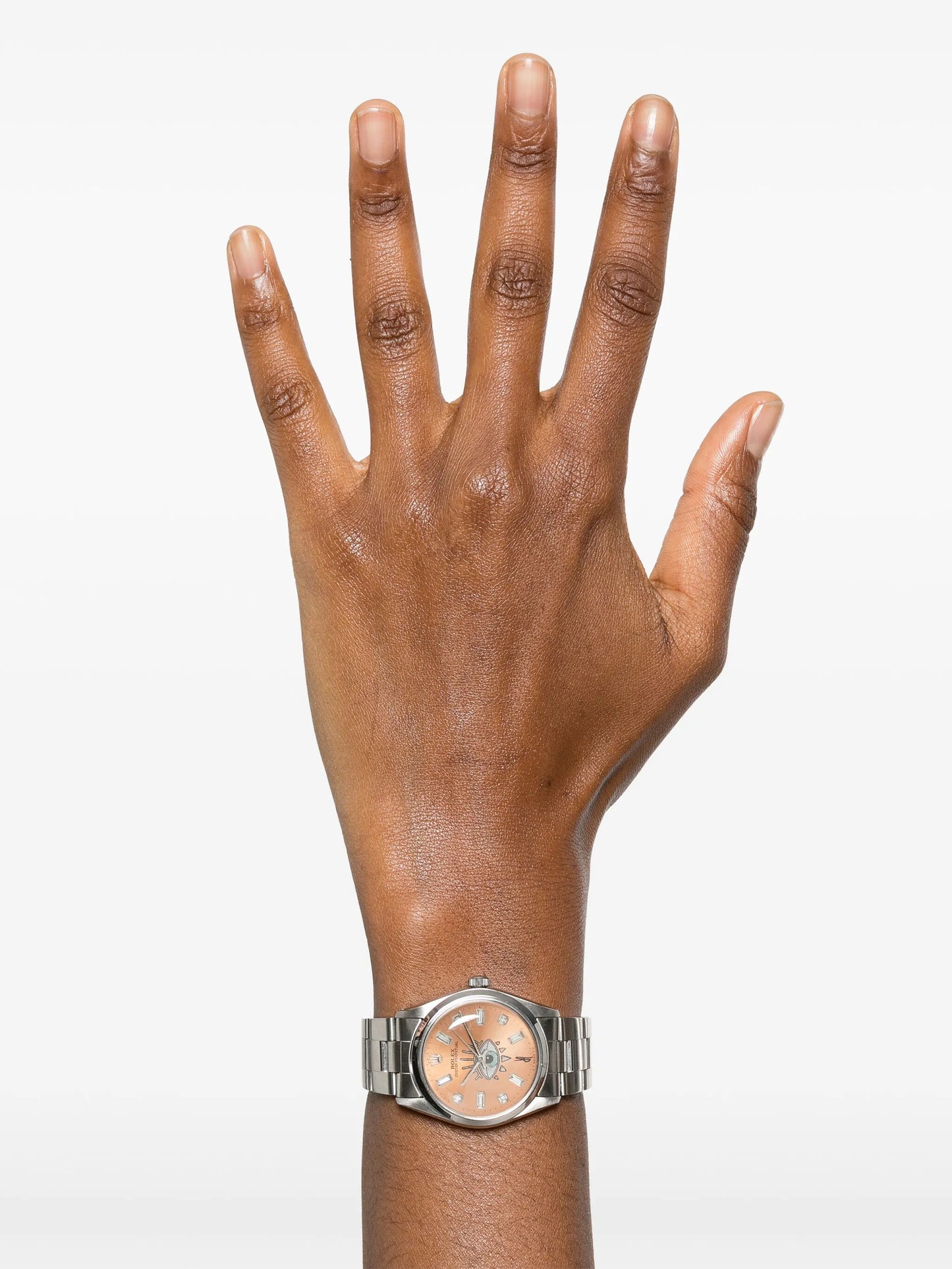 customised Rolex Oyster Perpetual Evil Eye 33mm