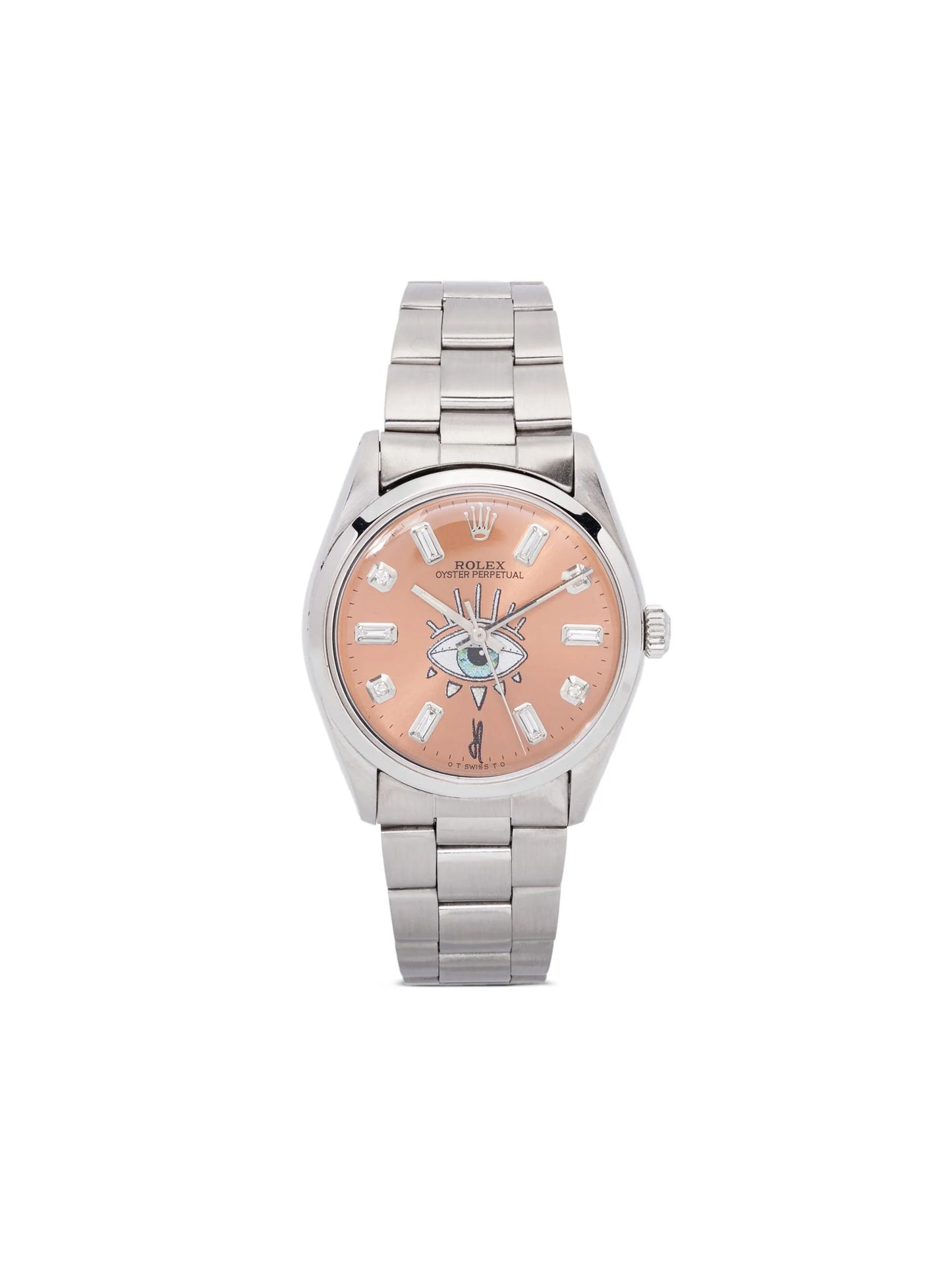 customised Rolex Oyster Perpetual Evil Eye 33mm