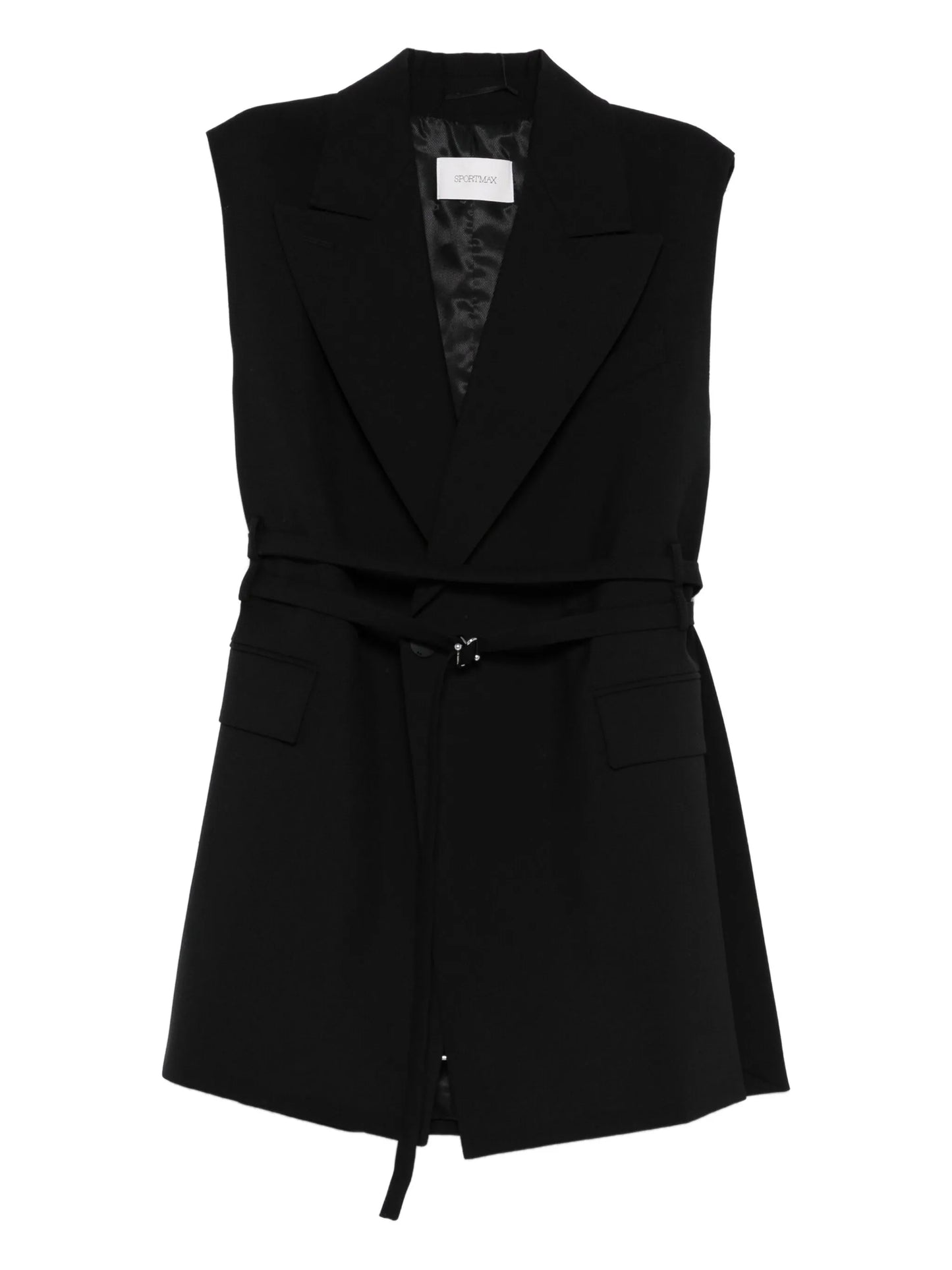 belted blazer