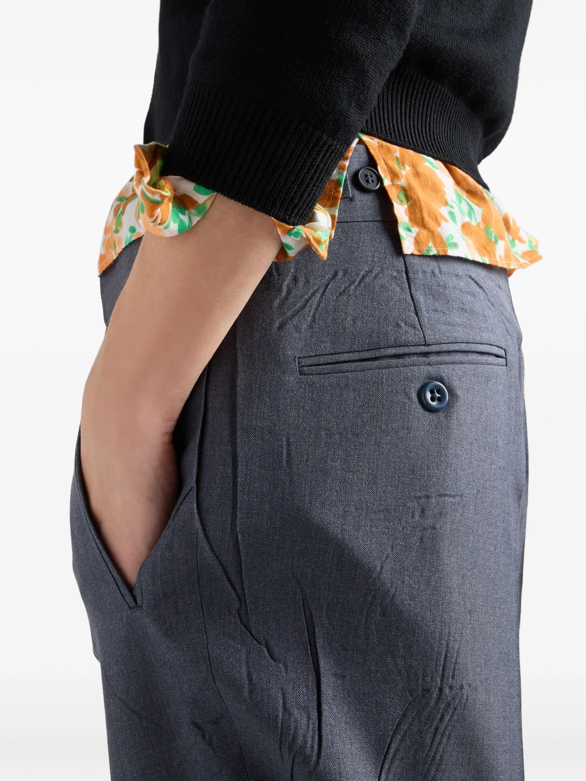 wide-leg trousers