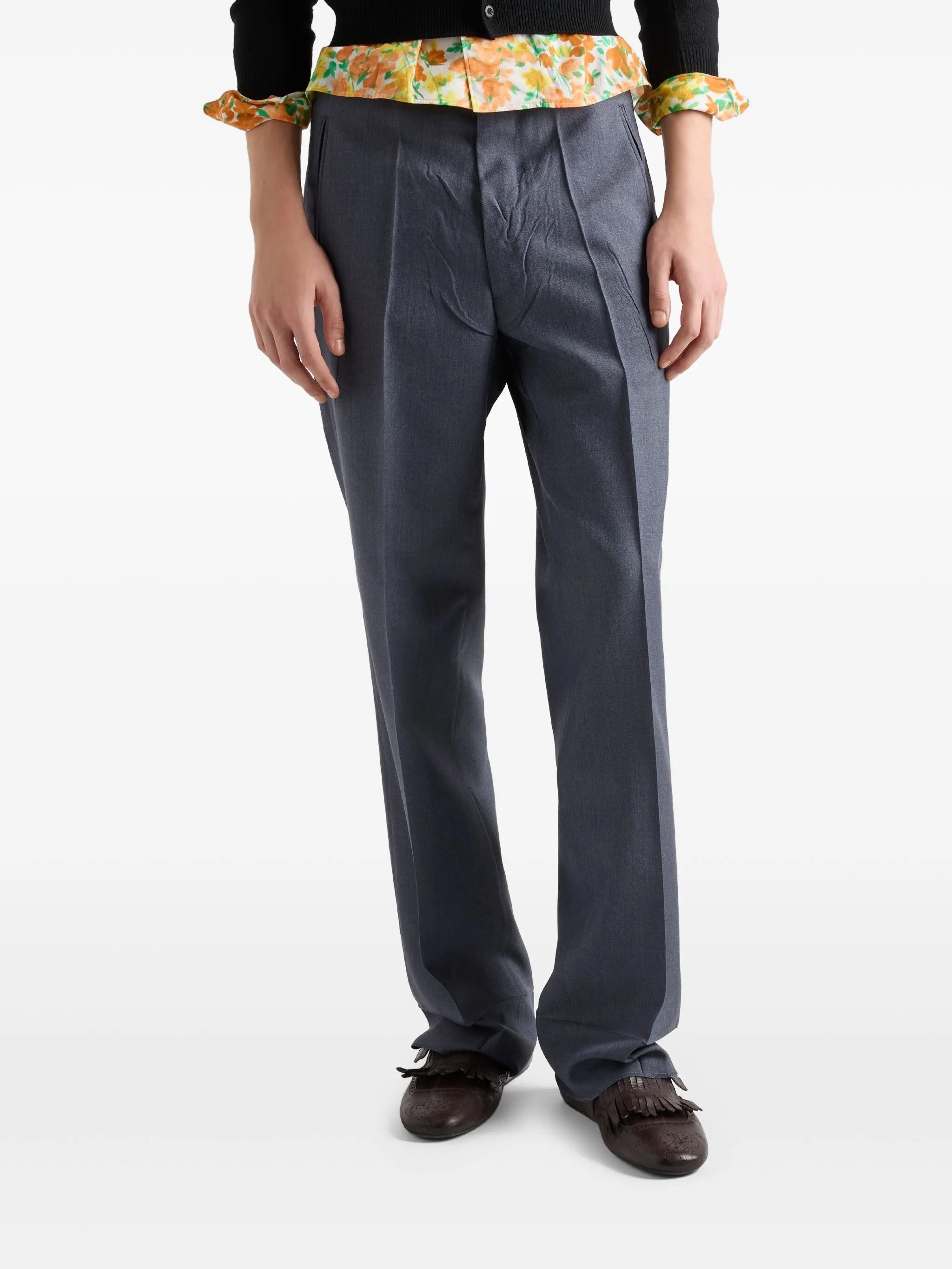 wide-leg trousers