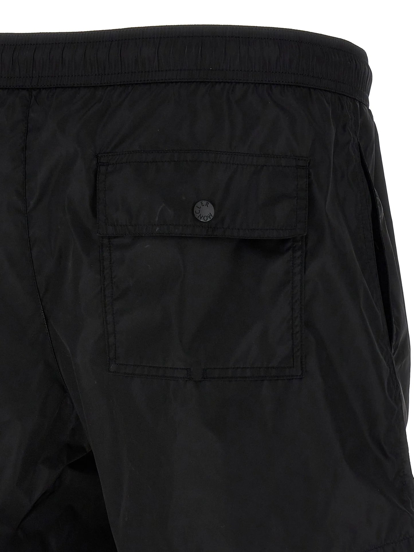 logo-detail swim shorts