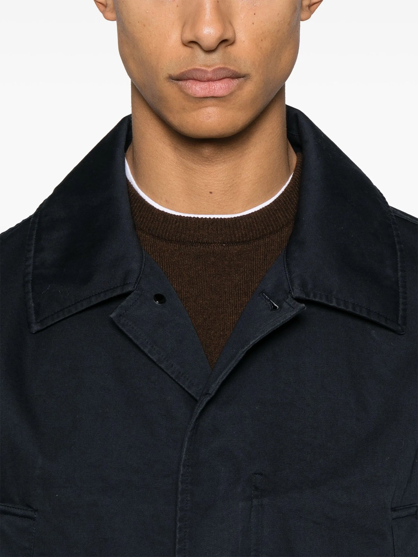 Compass-badge coat