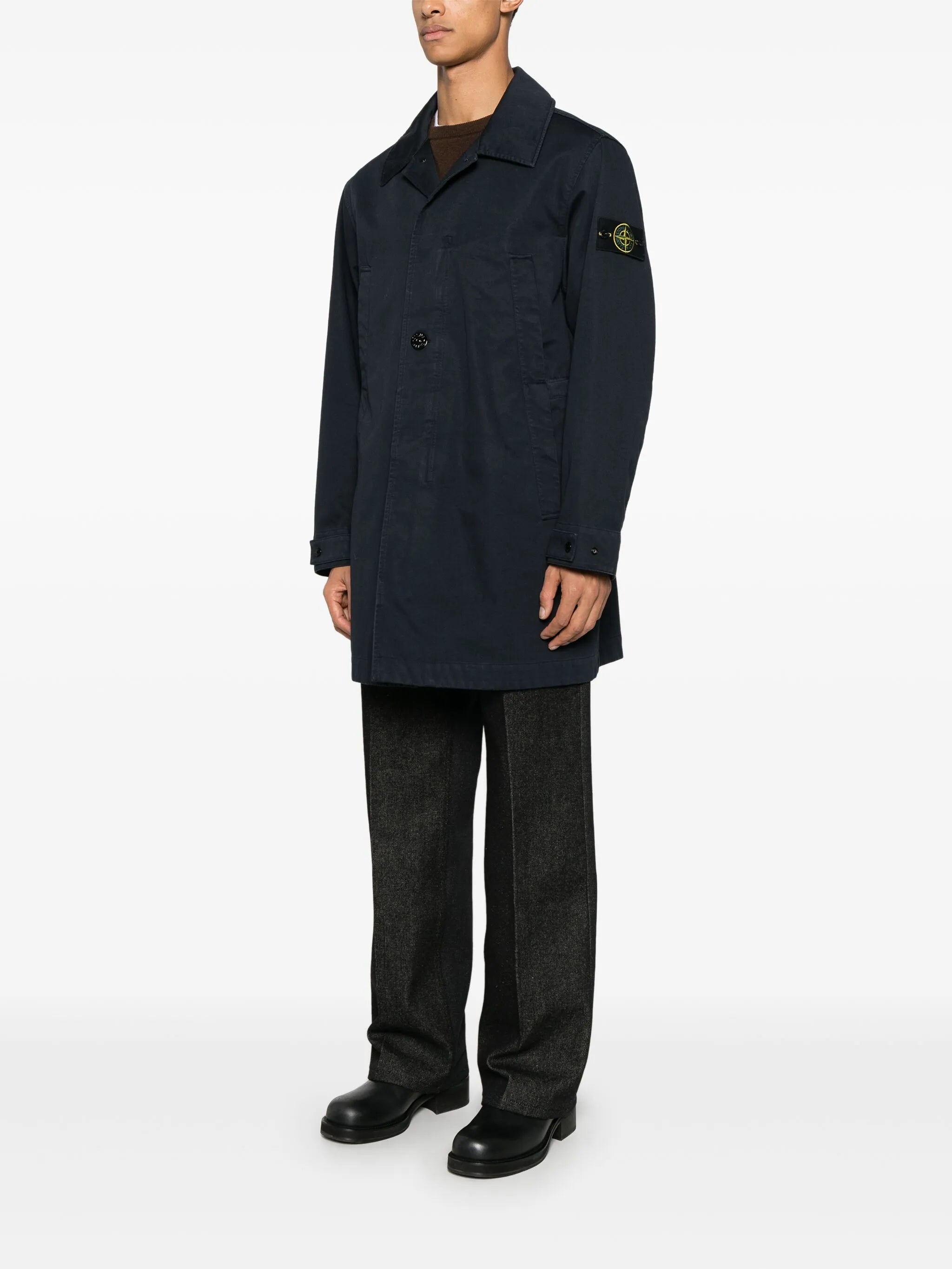Compass-badge coat