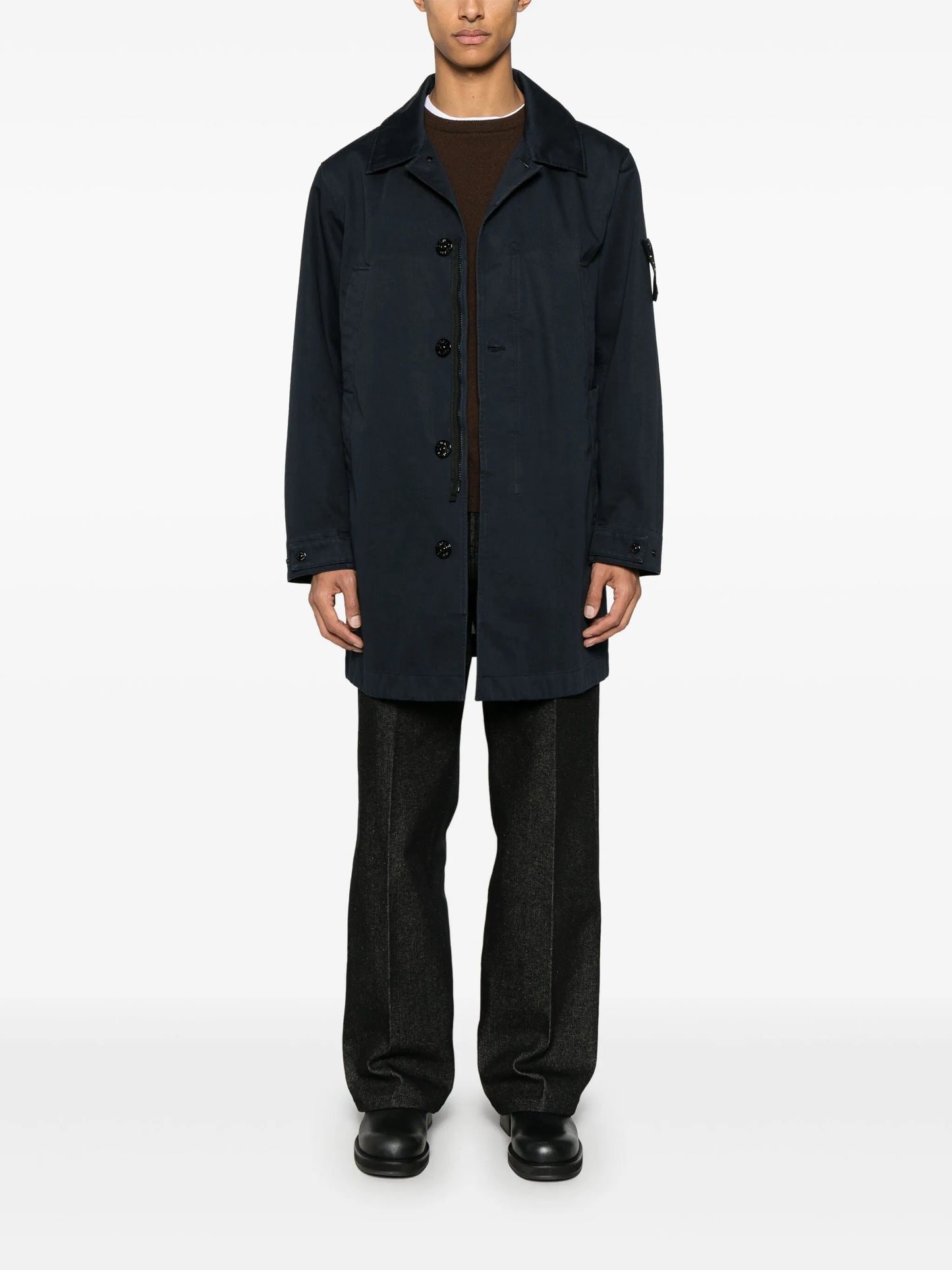 Compass-badge coat