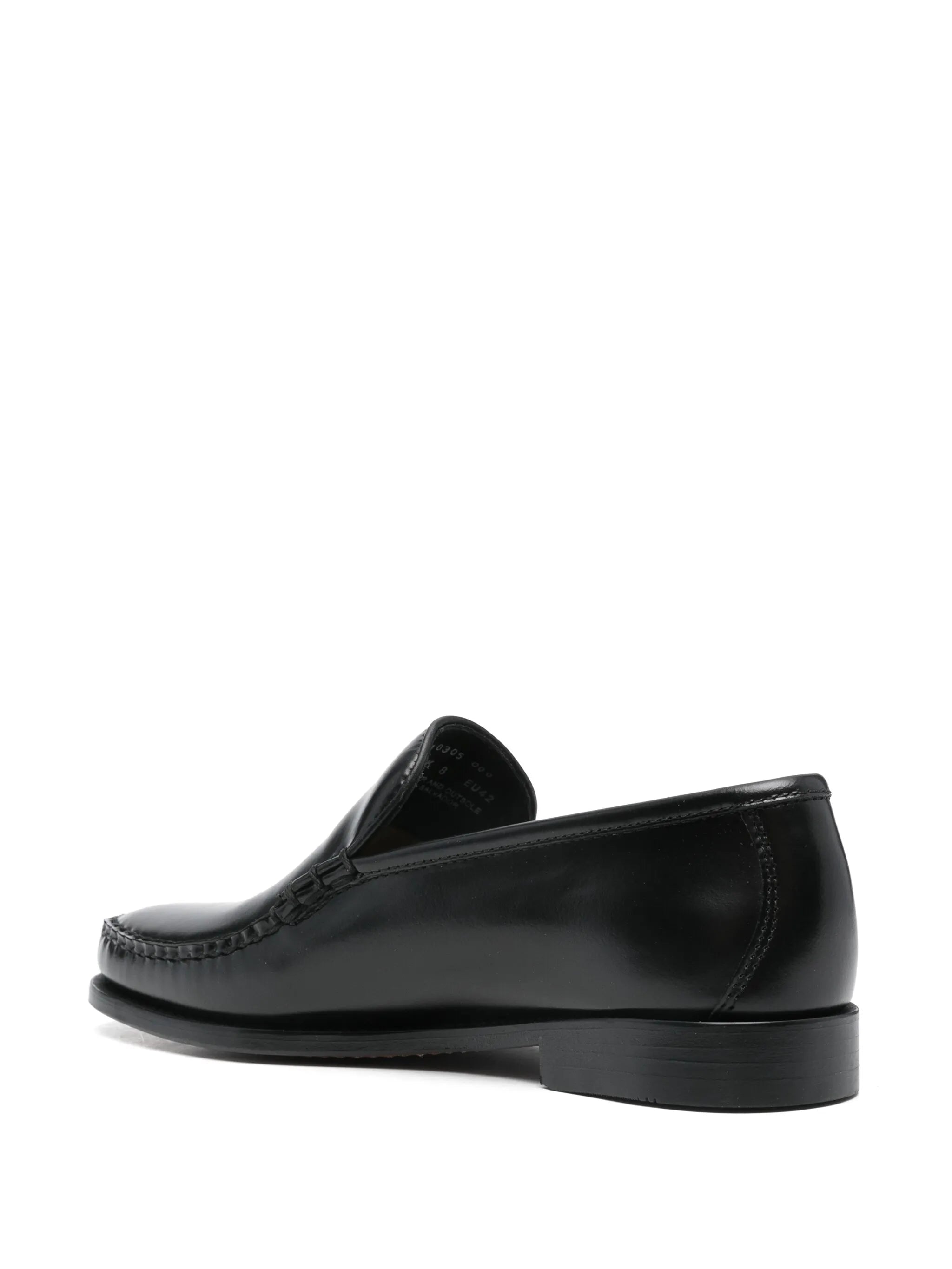 leather loafers