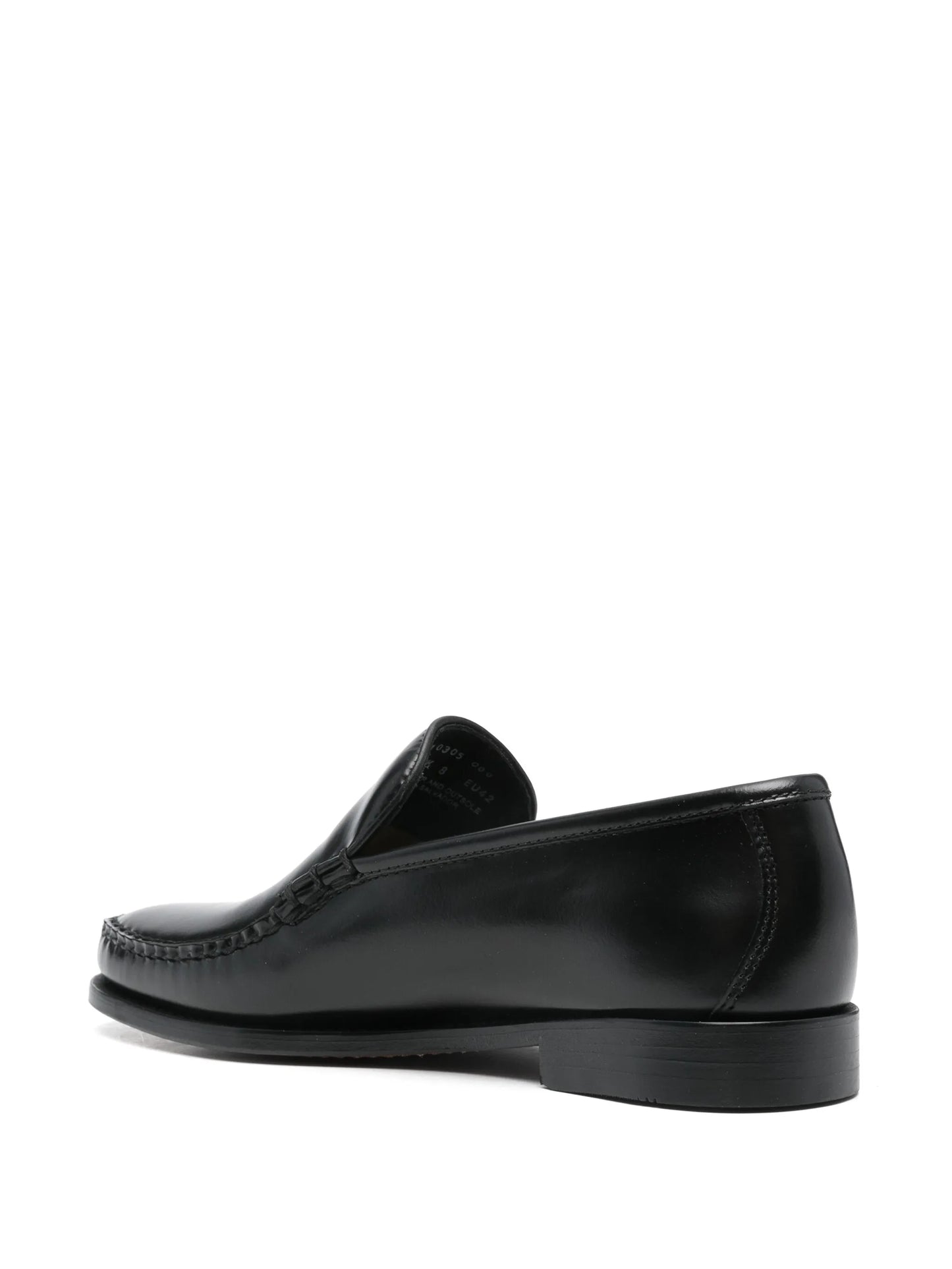 leather loafers