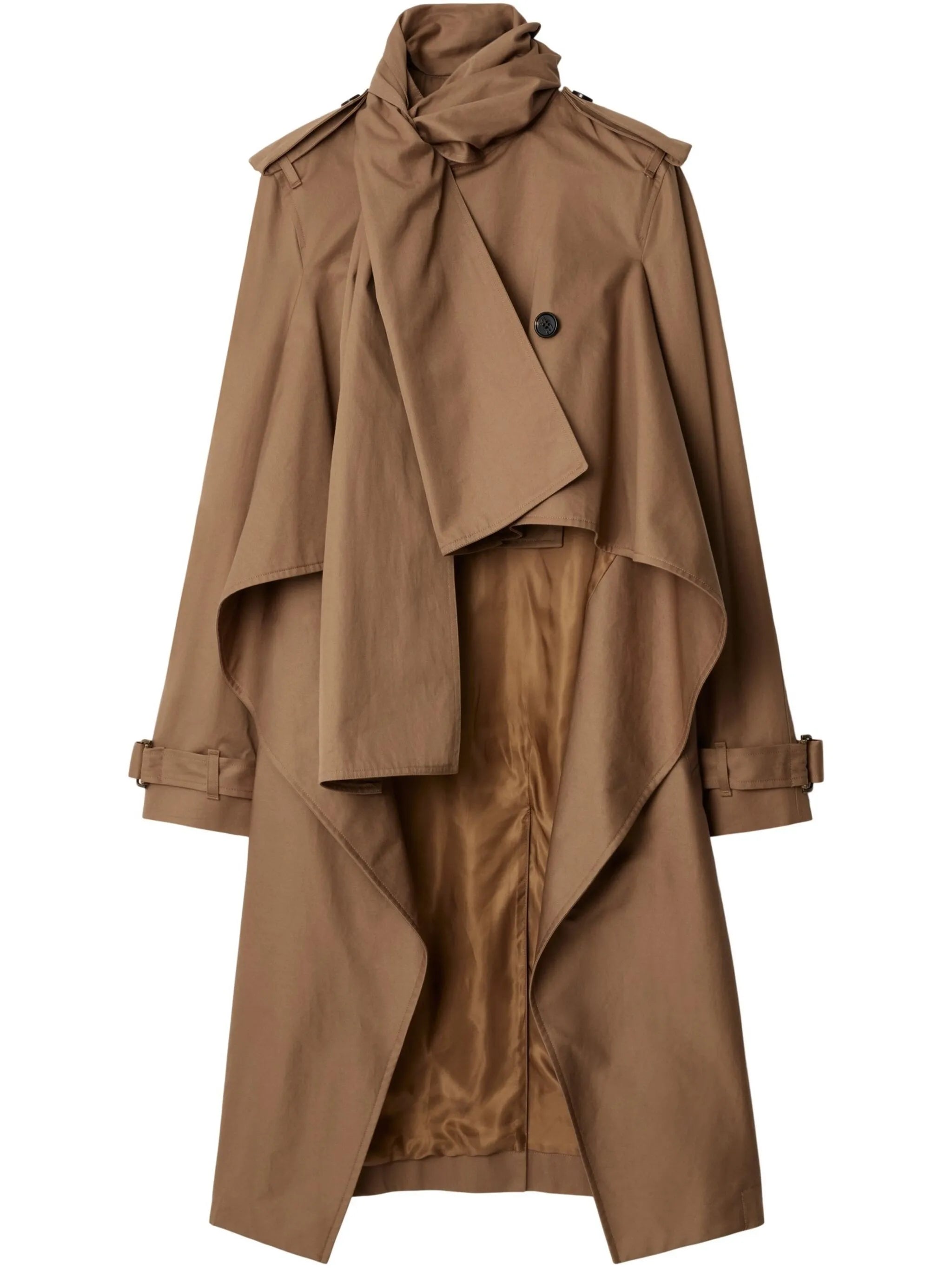 Long Scarf trench coat