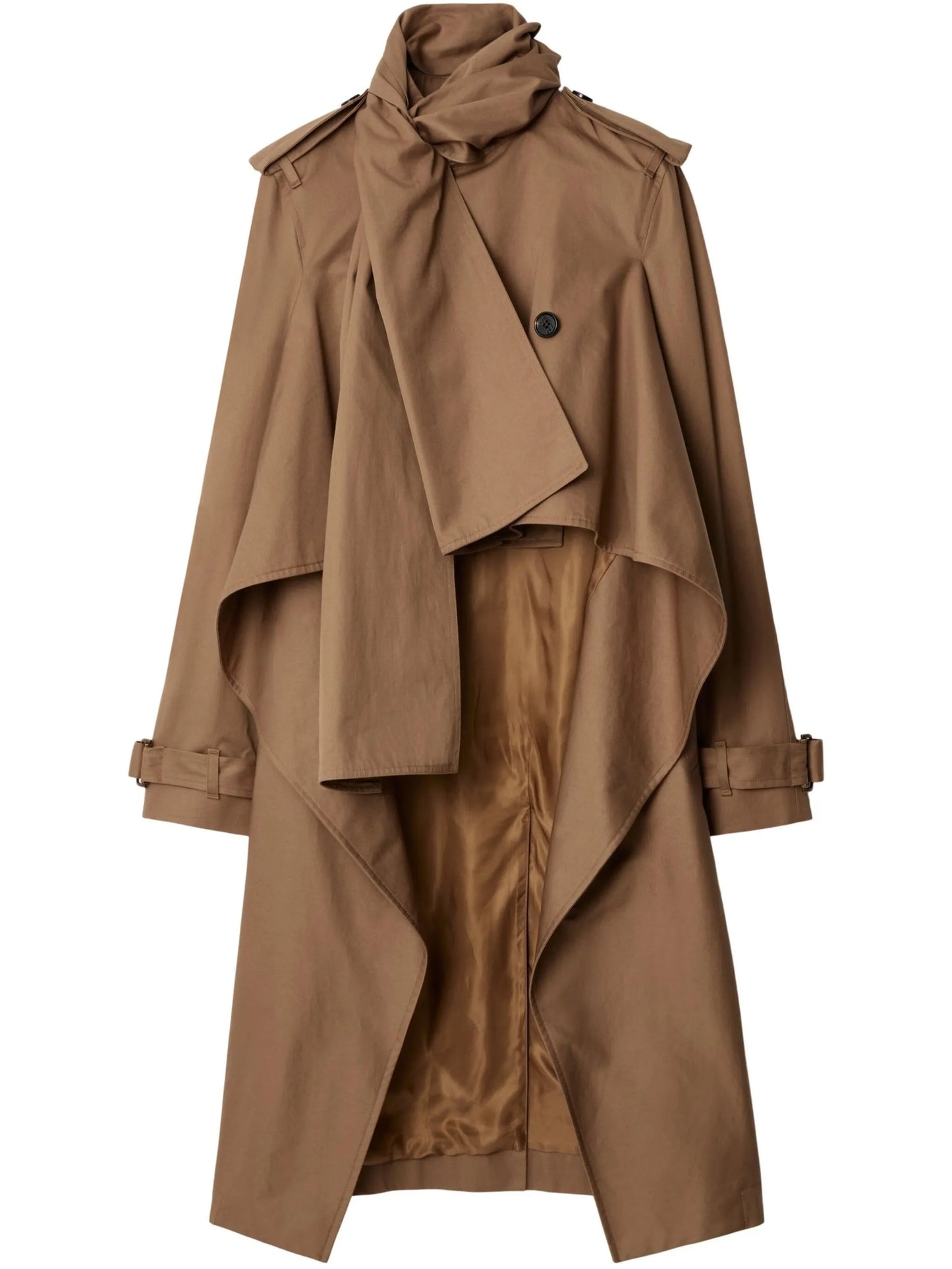 Long Scarf trench coat