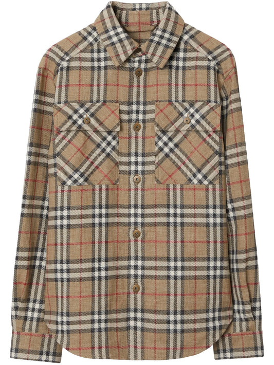 checked shirt