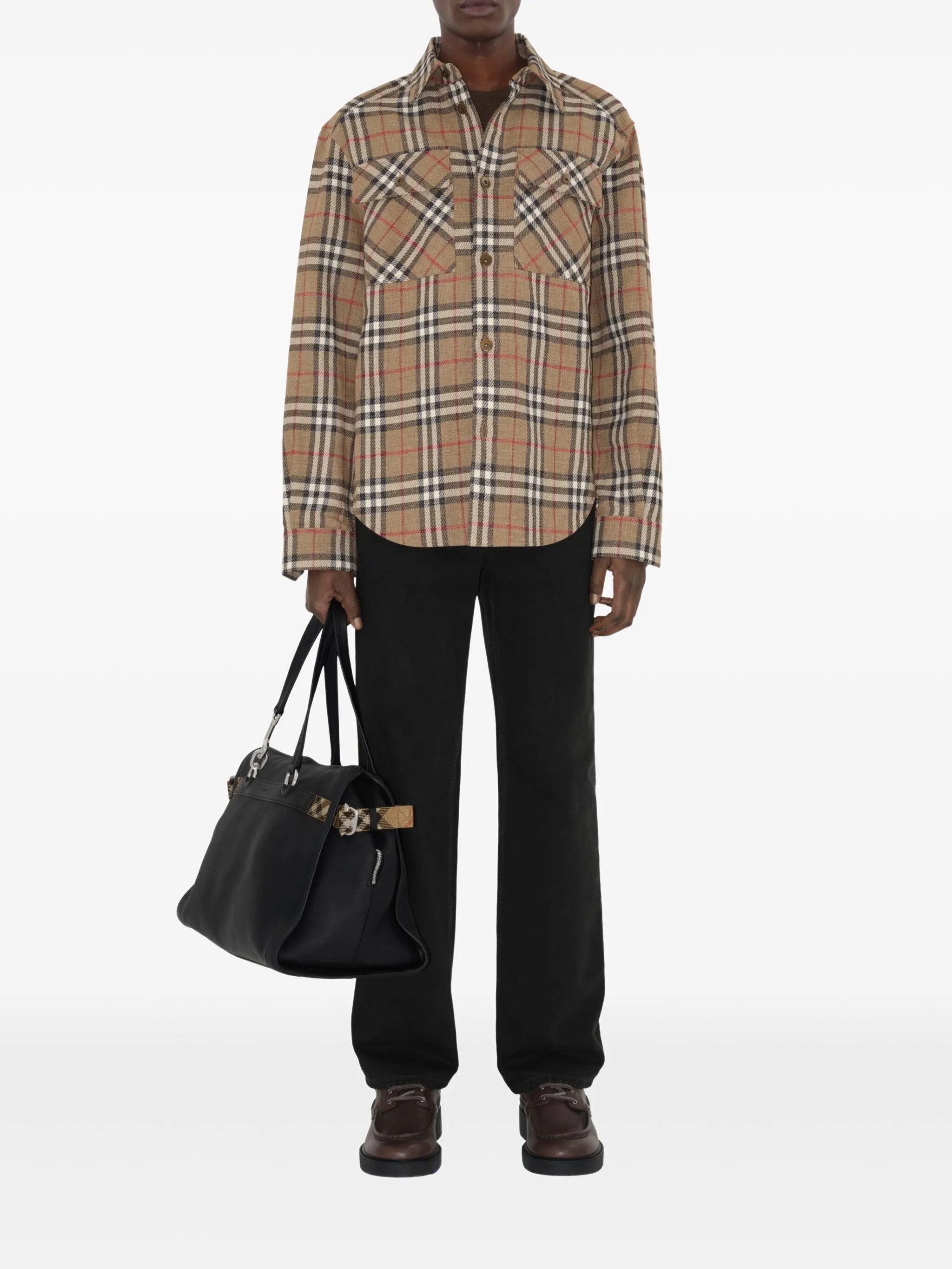 checked shirt