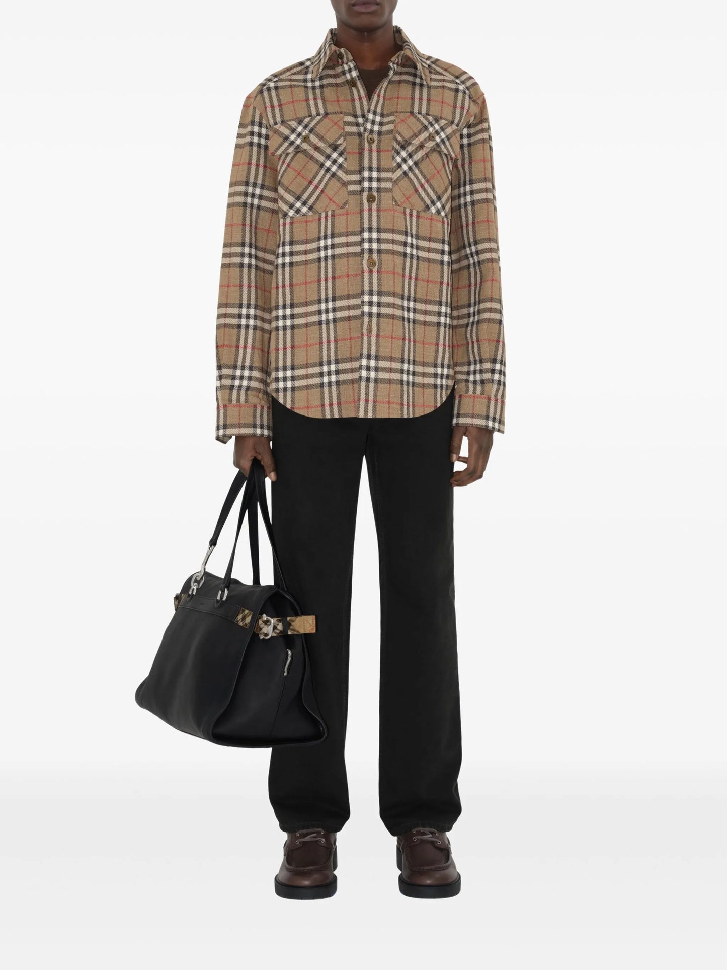 checked shirt