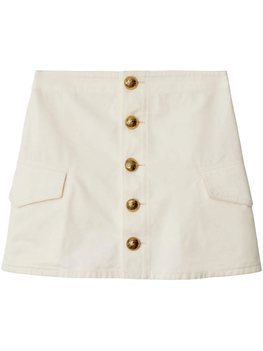mini cotton skirt