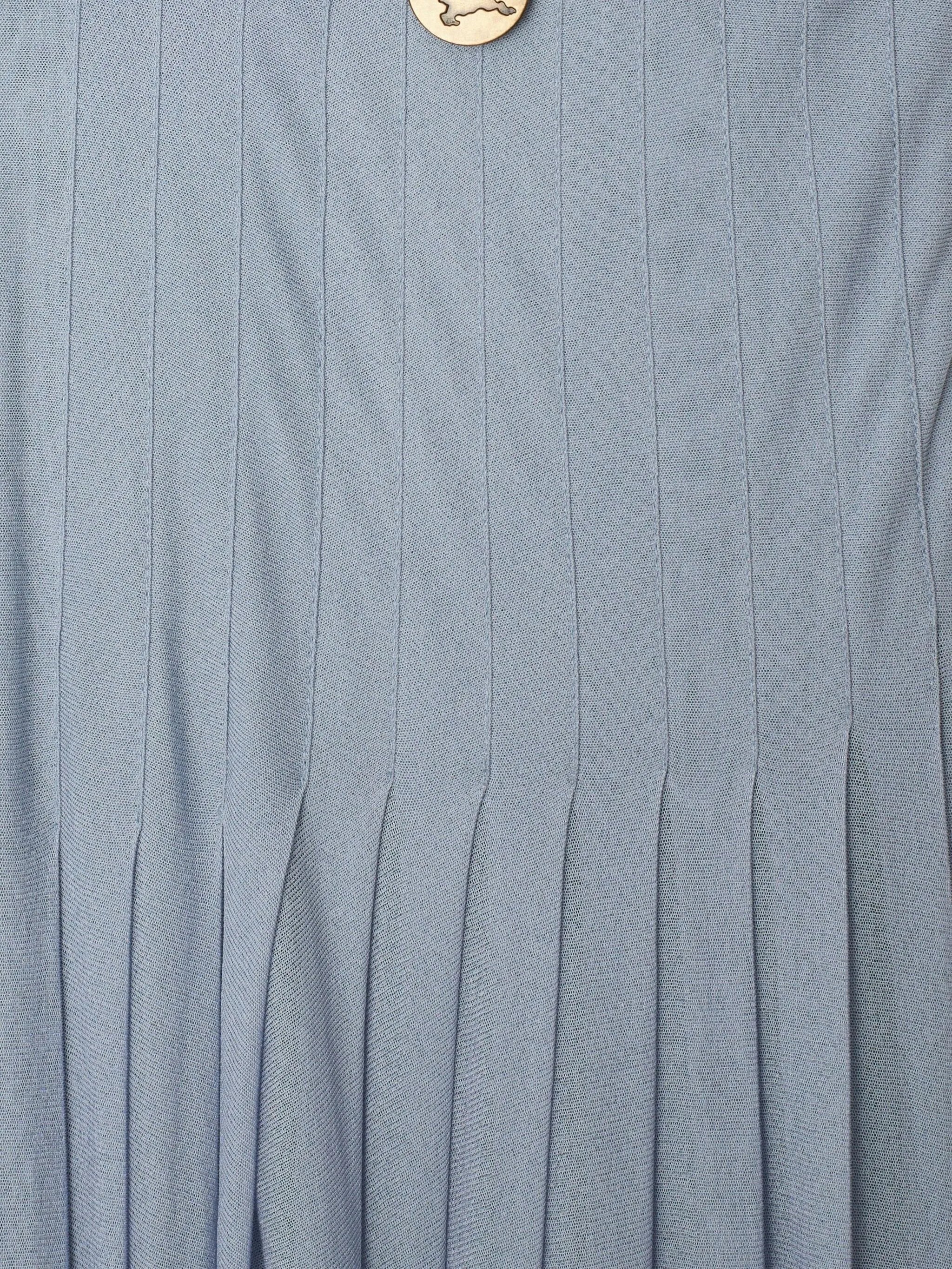 pleated maxi skirt