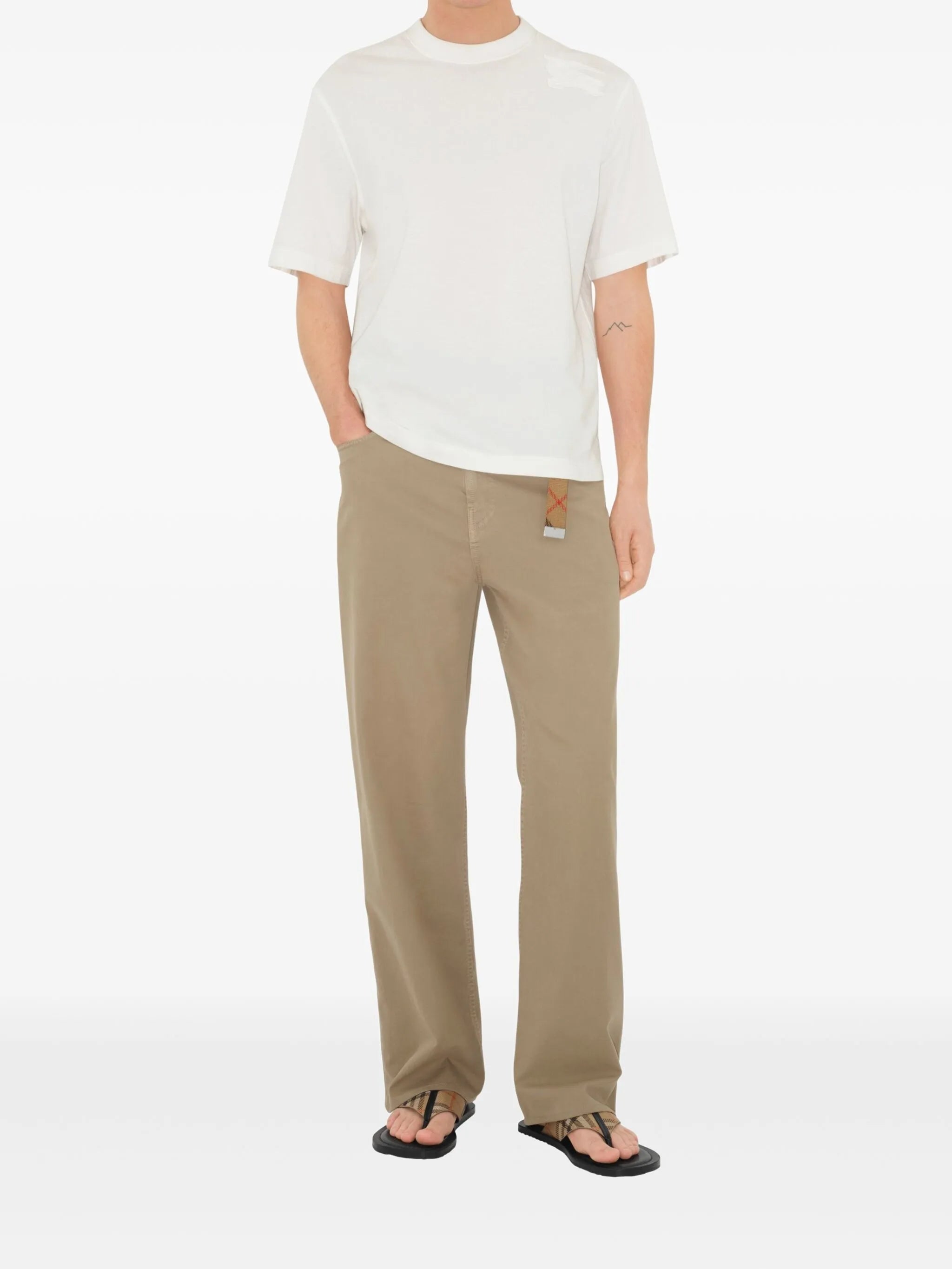 Check Pavilion sandals