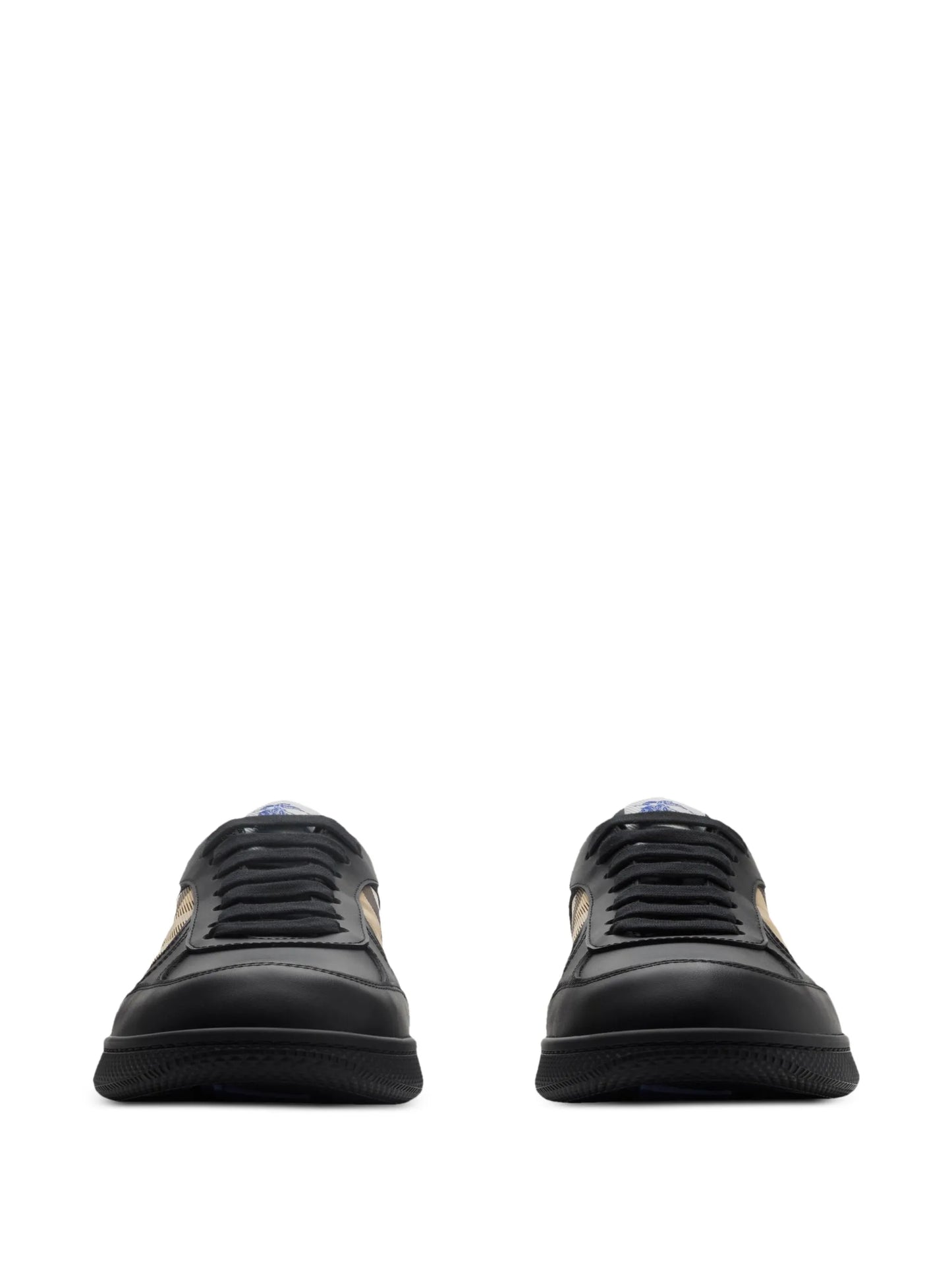 Terrace Check leather sneakers