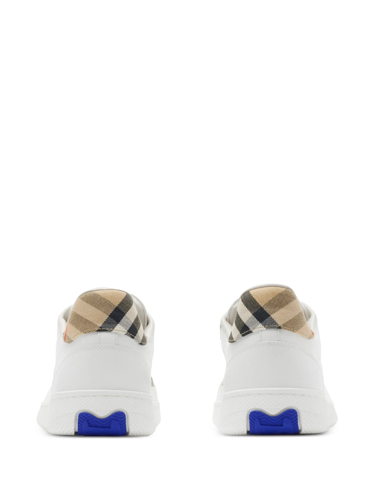 leather and Check Terrace sneakers