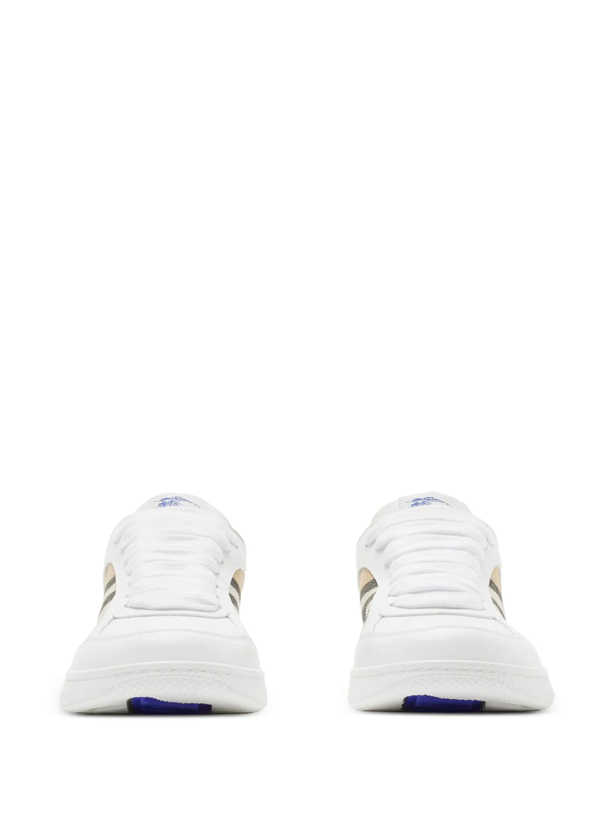 leather and Check Terrace sneakers