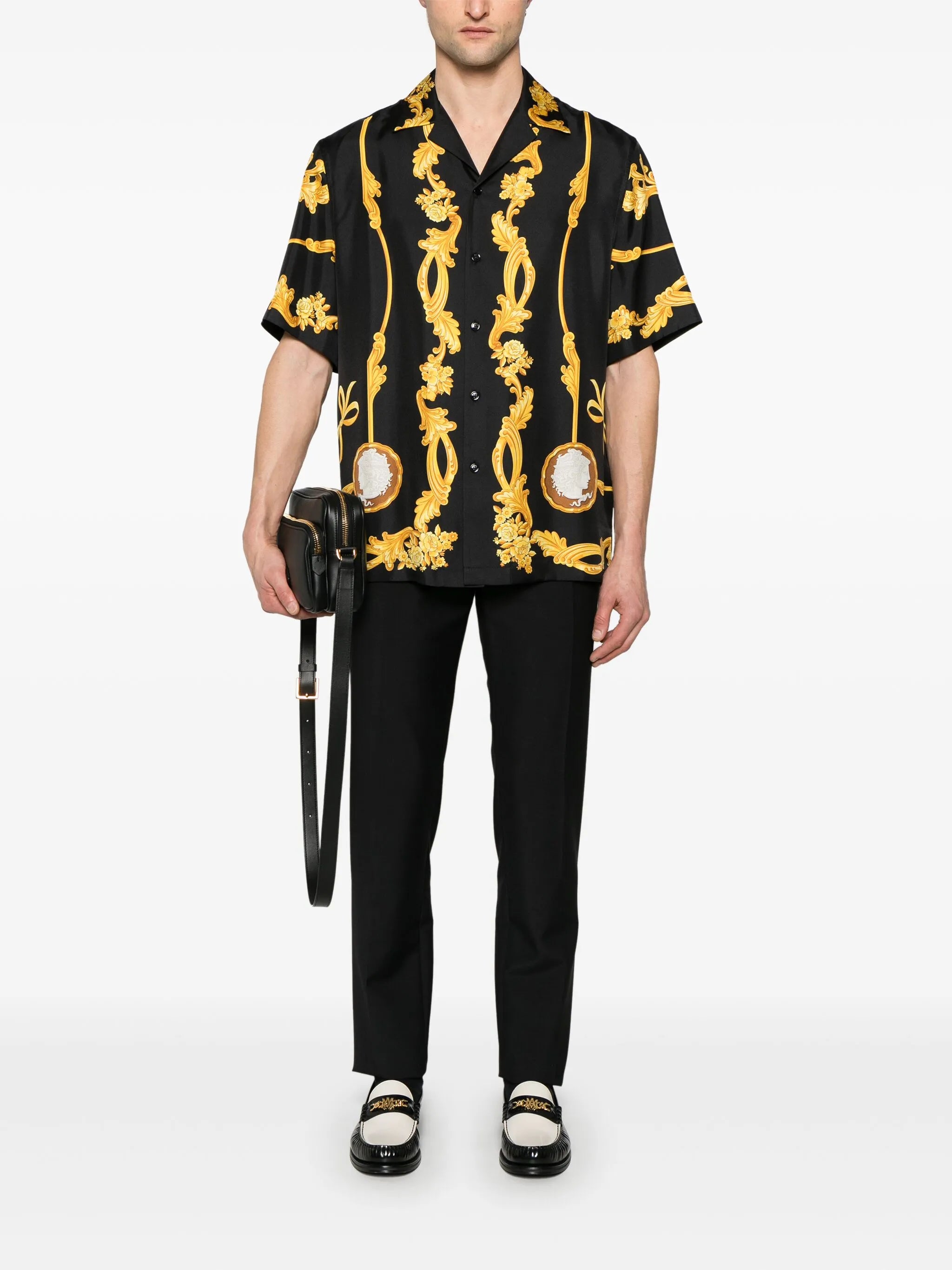 Cameo silk shirt