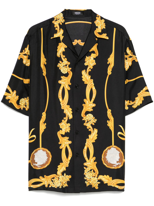 Cameo silk shirt