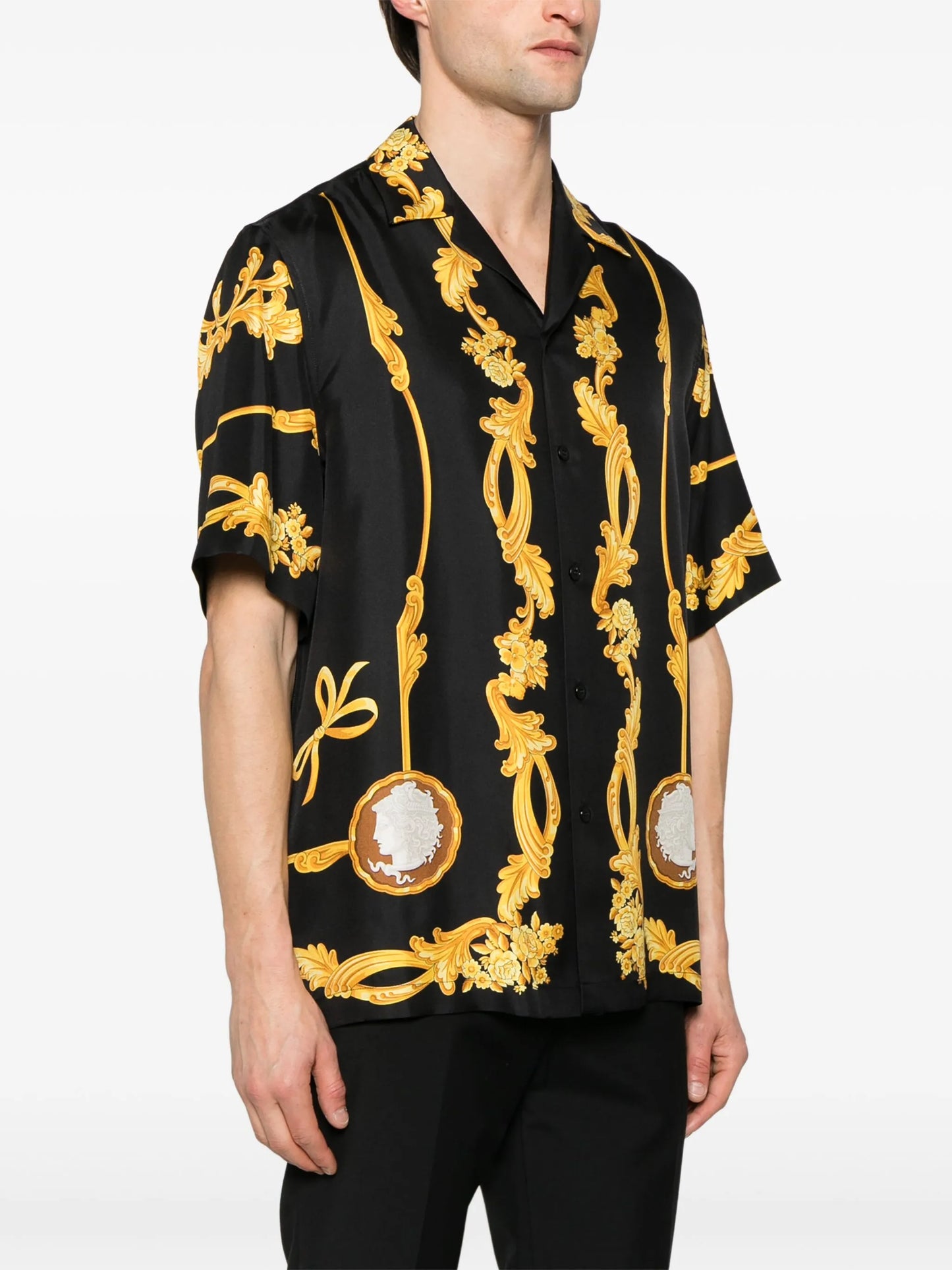 Cameo silk shirt