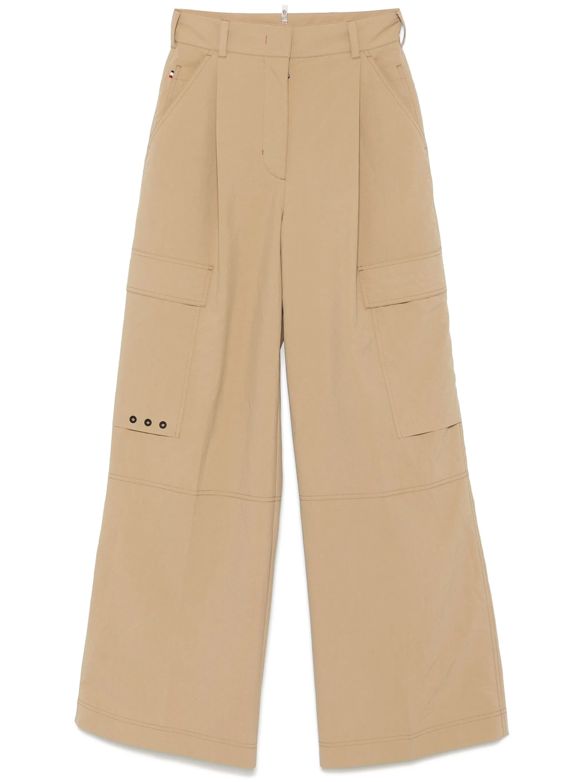 pleat-detail trousers