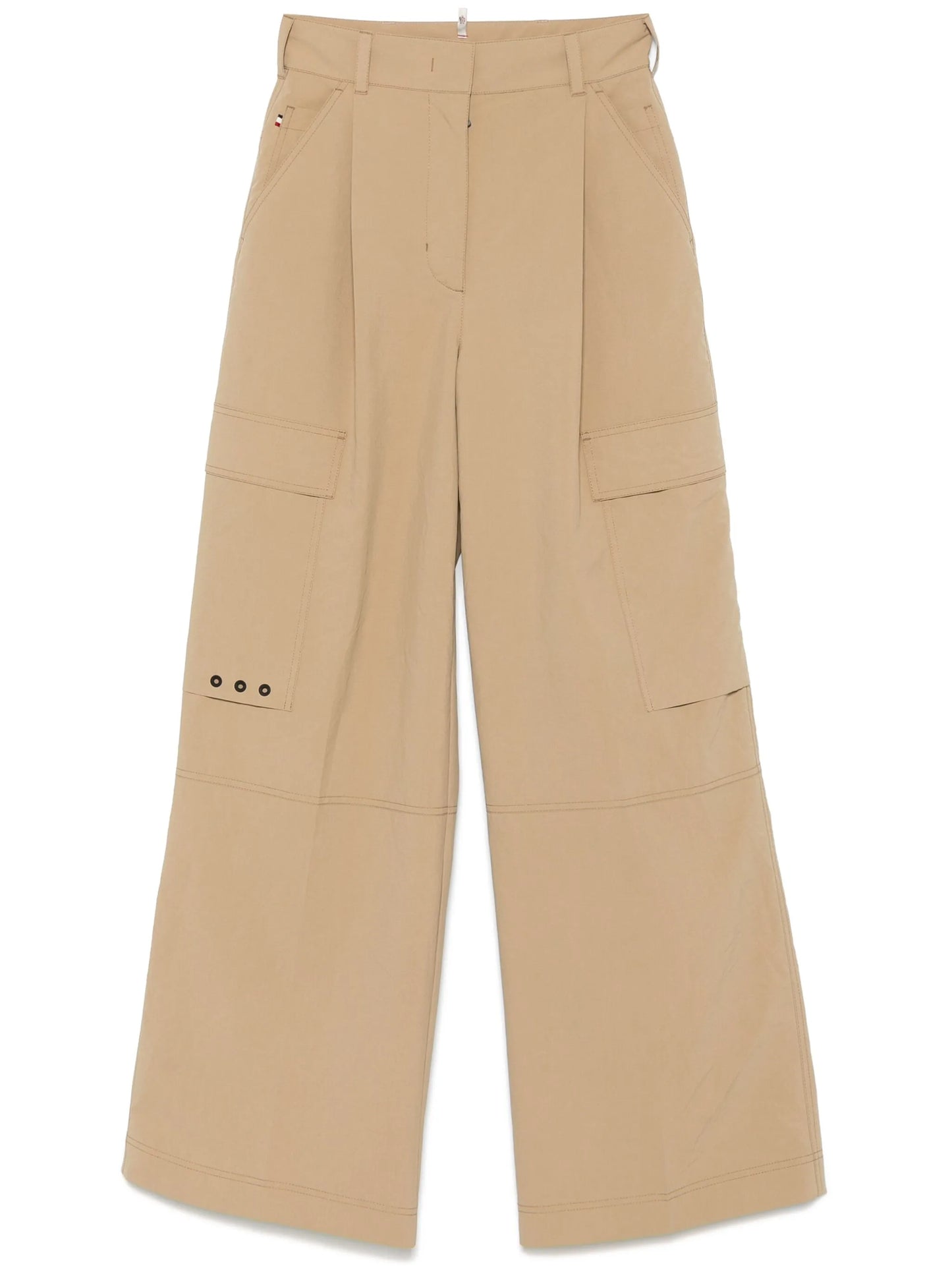 pleat-detail trousers