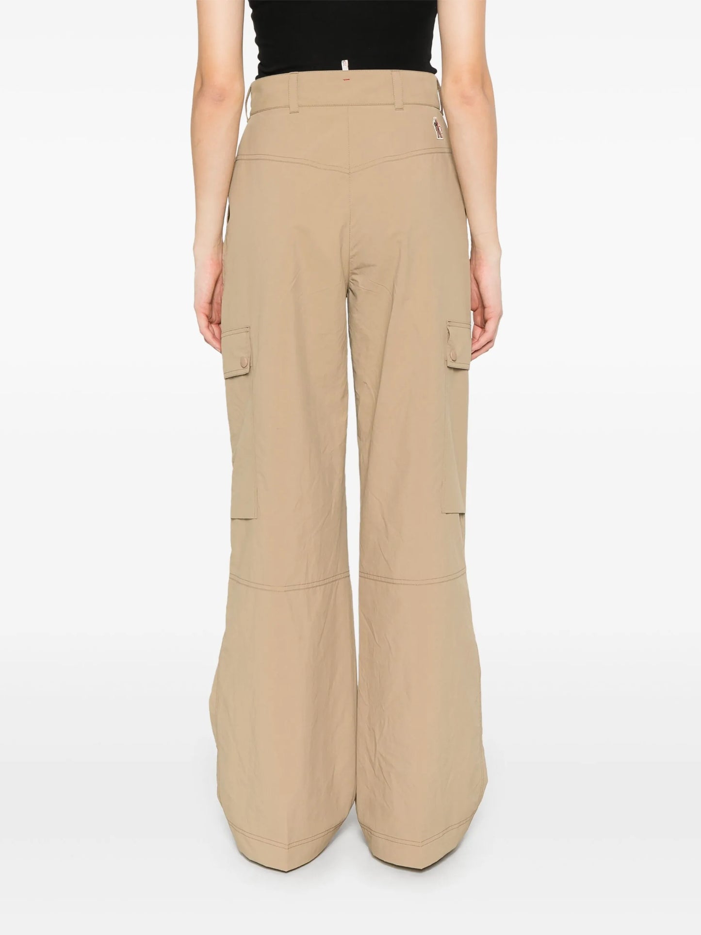 pleat-detail trousers