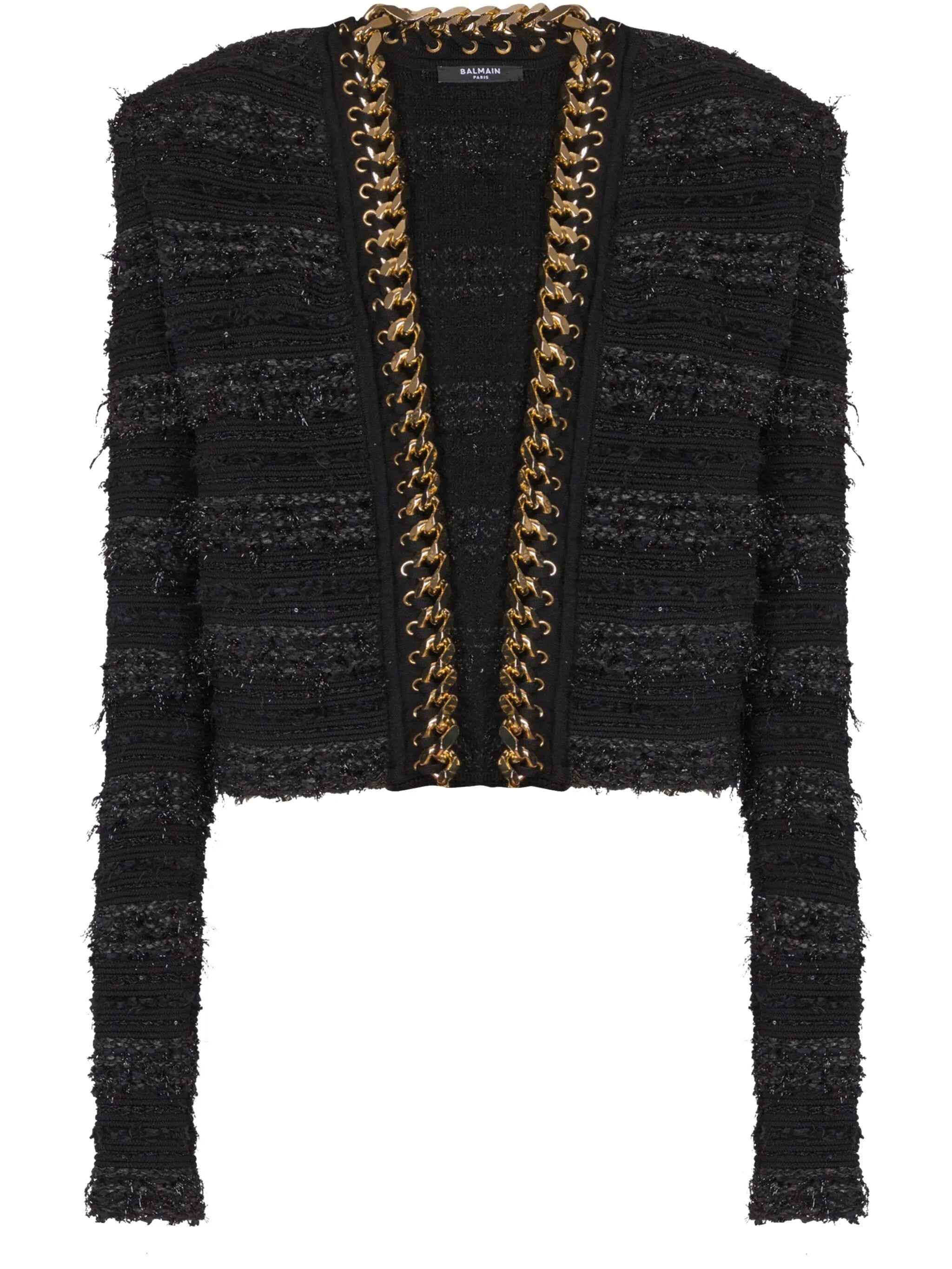 chain-detailing jacket
