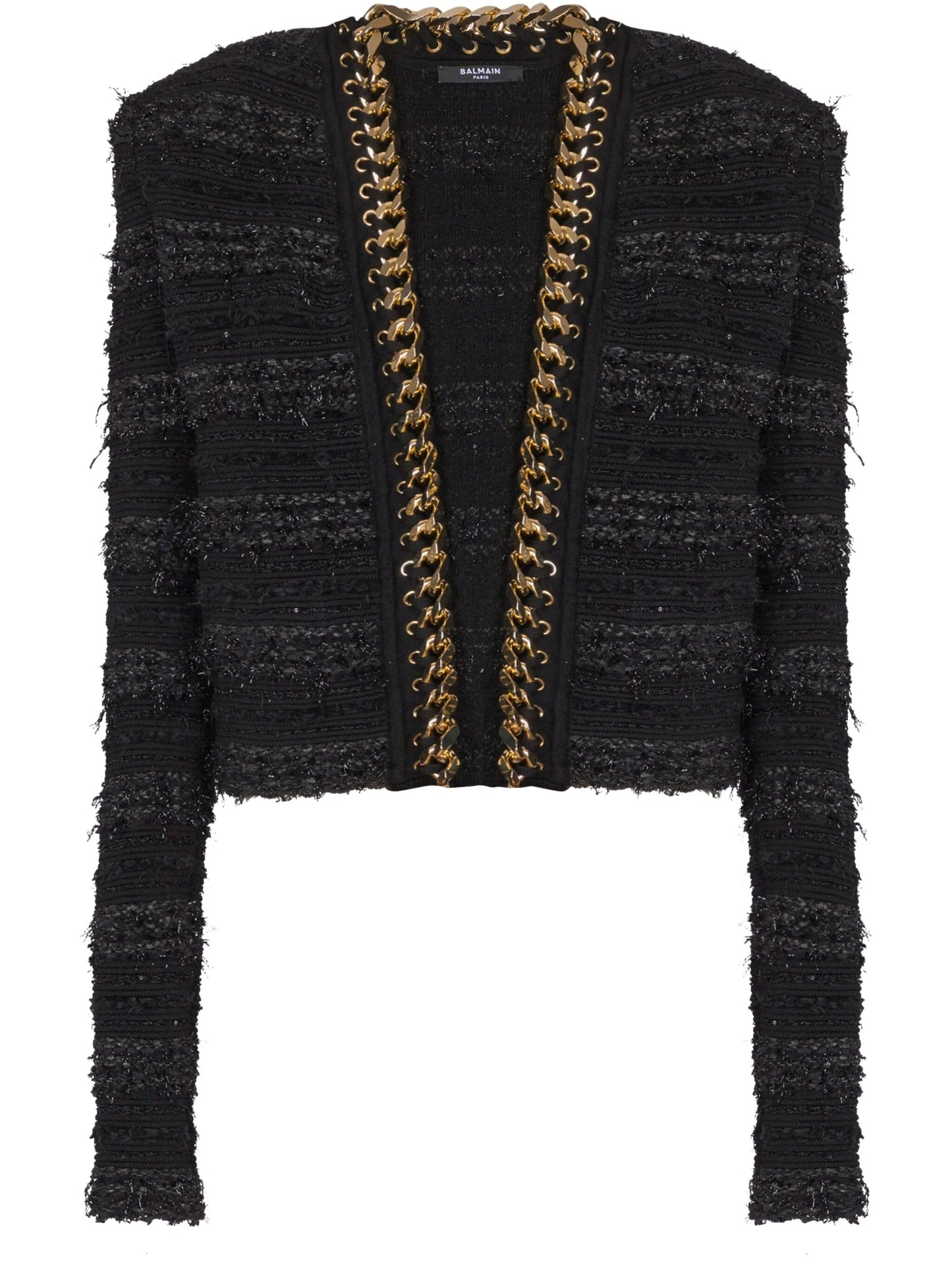 chain-detailing jacket