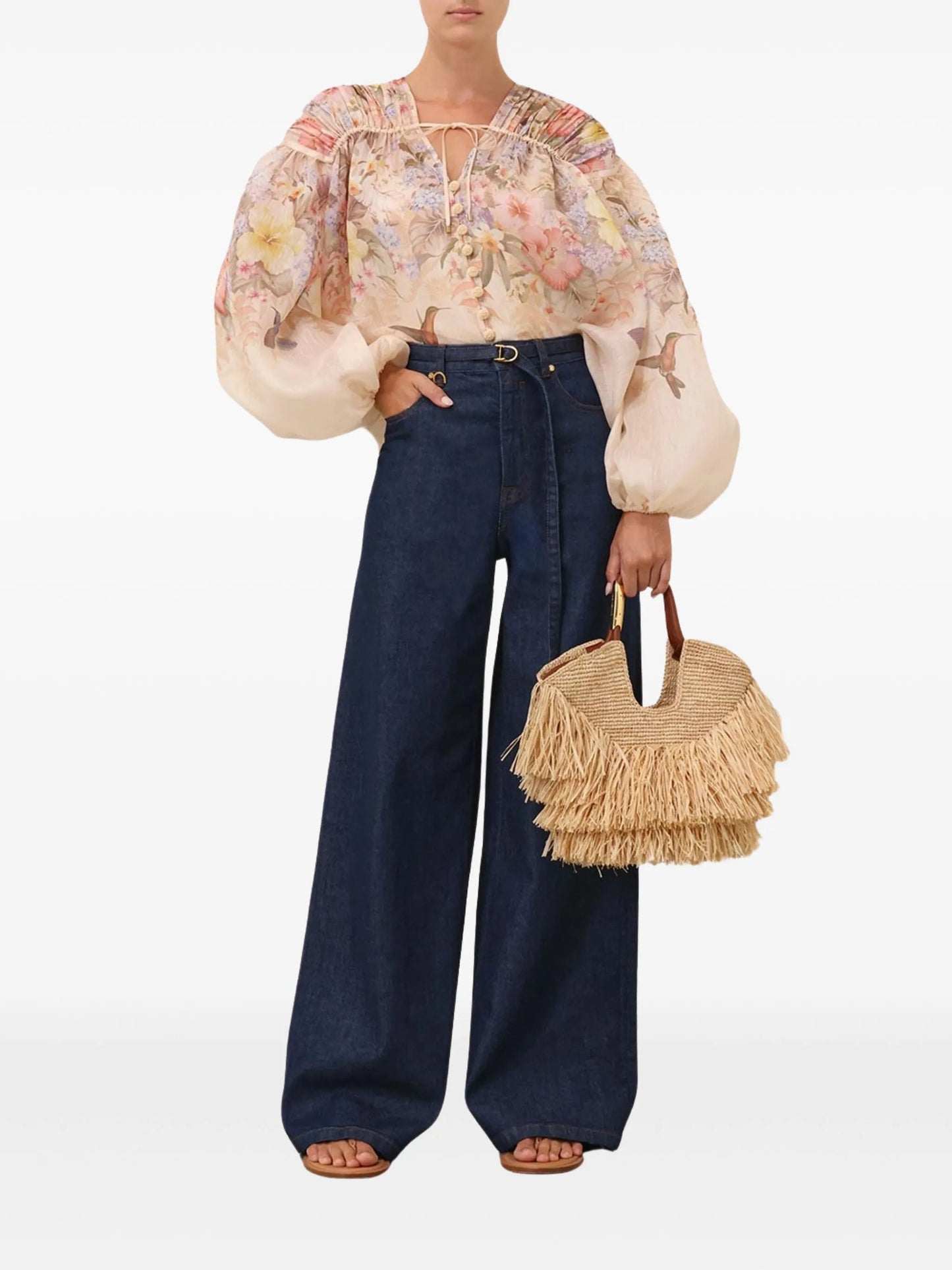 Illuminate blouse