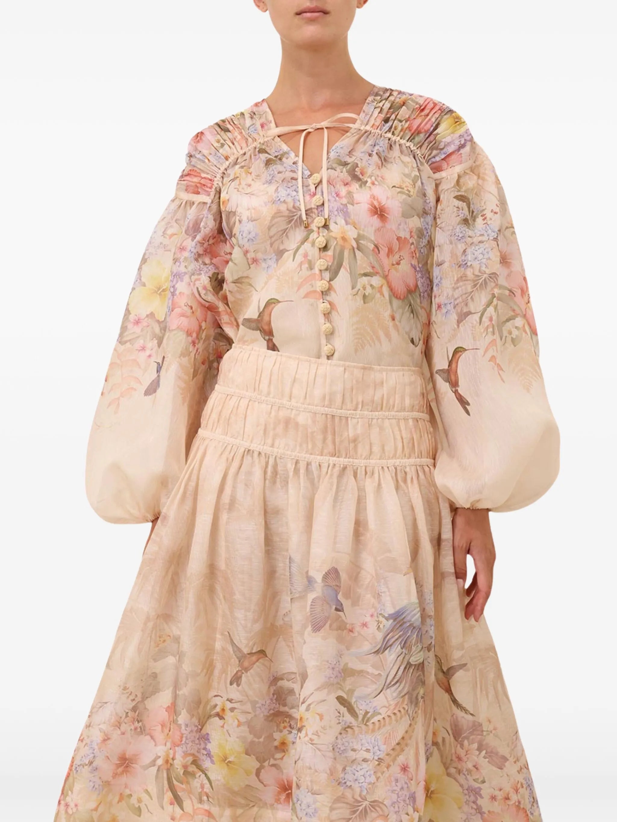 Illuminate blouse