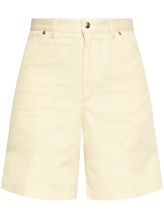 cotton denim shorts