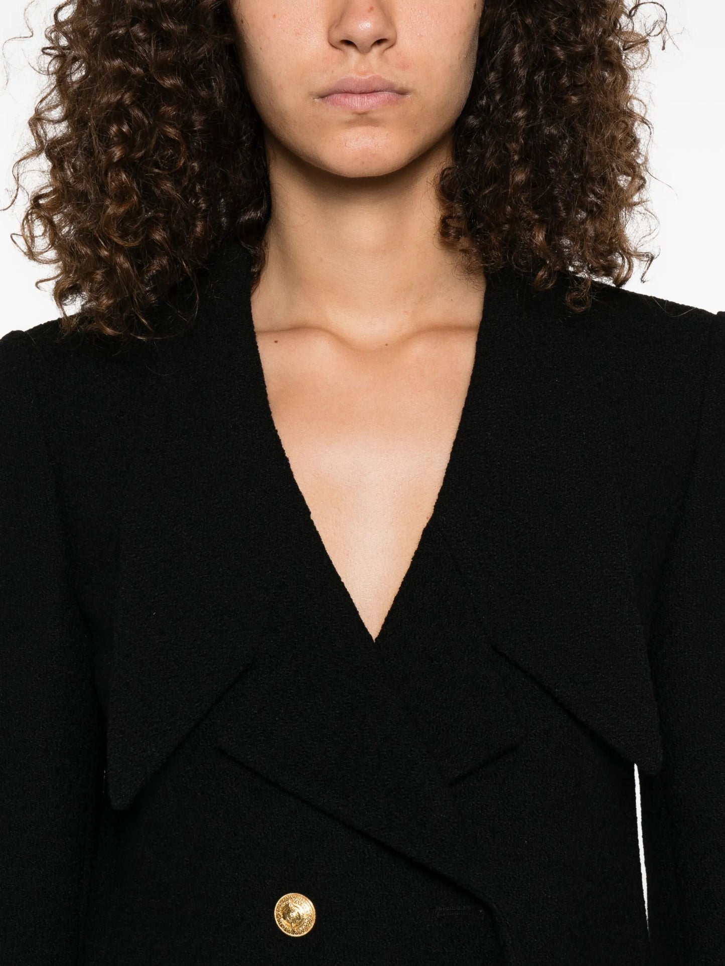 double-breasted blazer