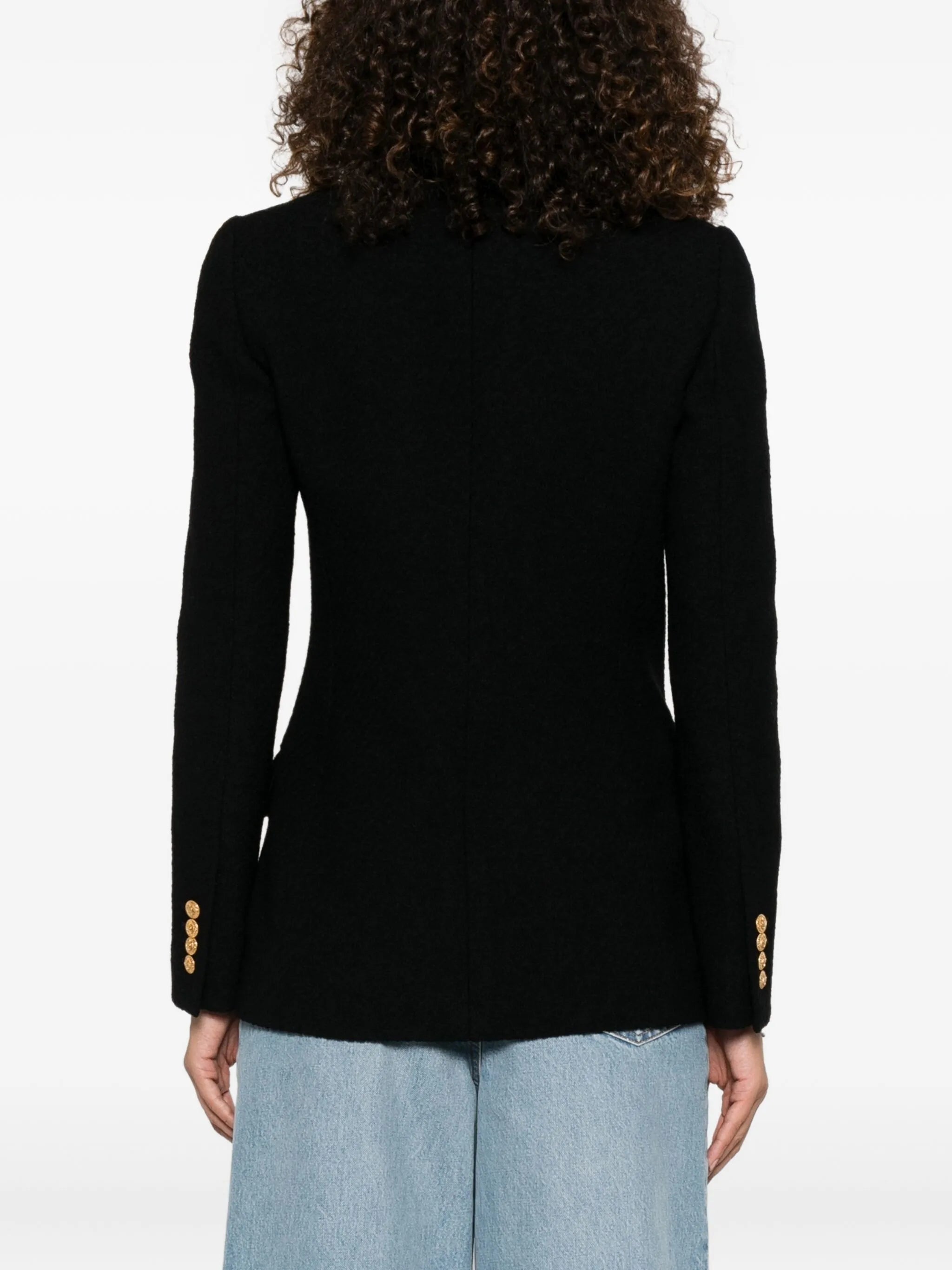 double-breasted blazer