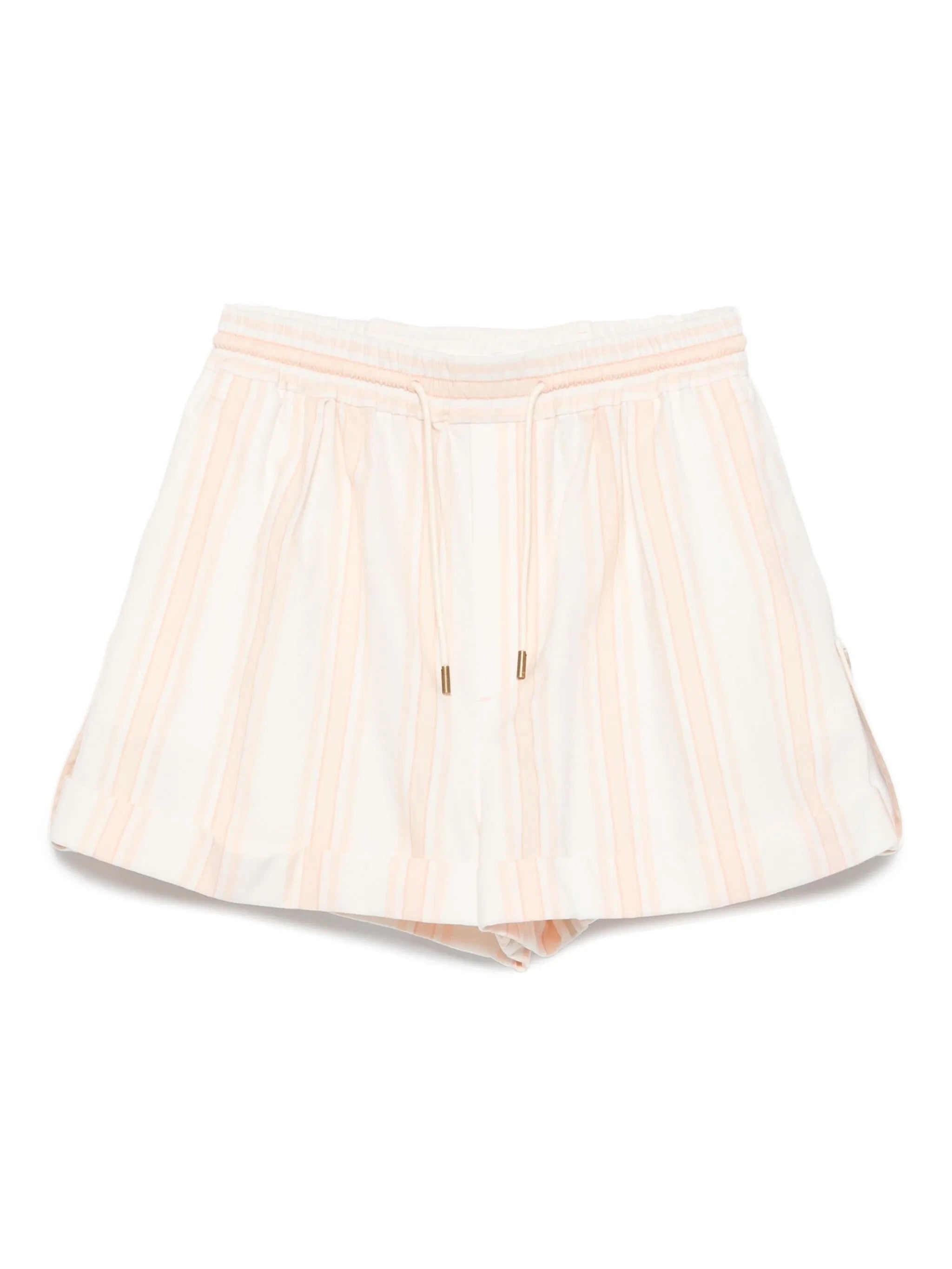 striped shorts