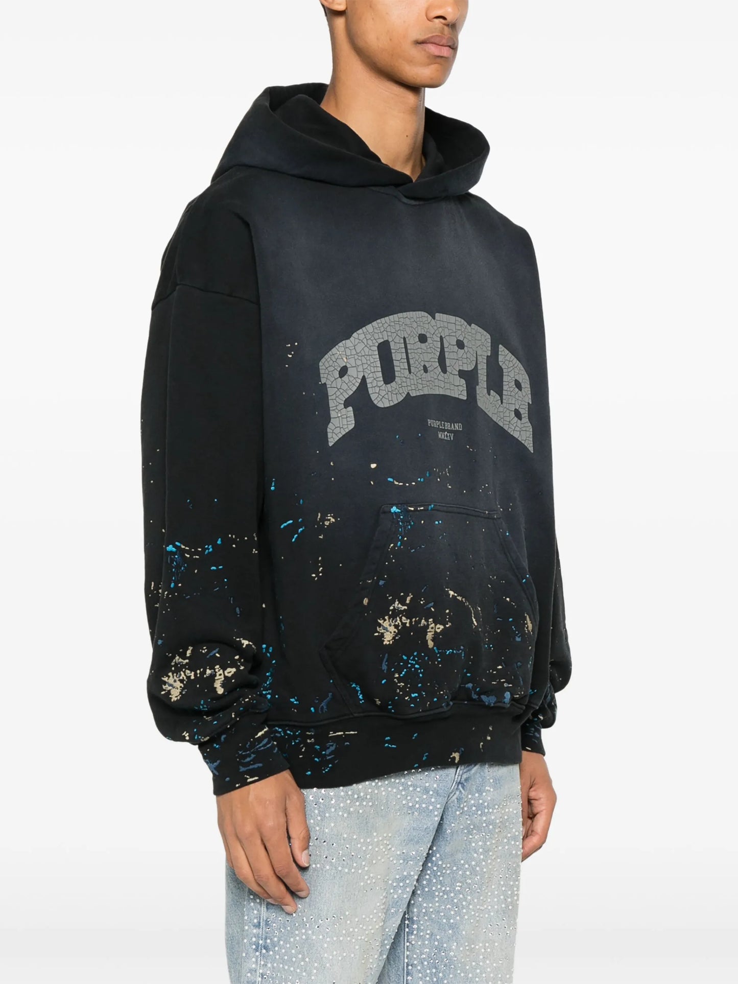 logo-print hoodie