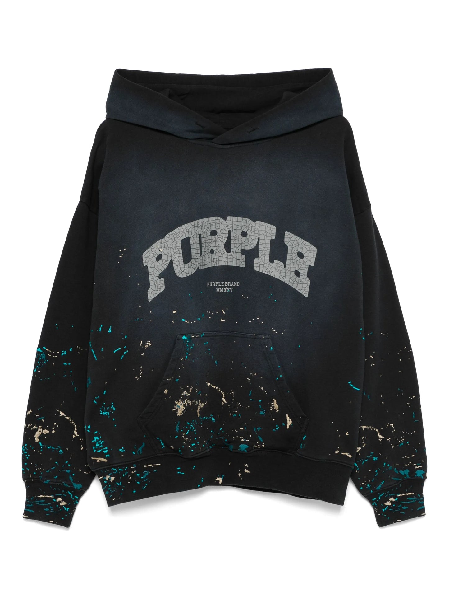 logo-print hoodie