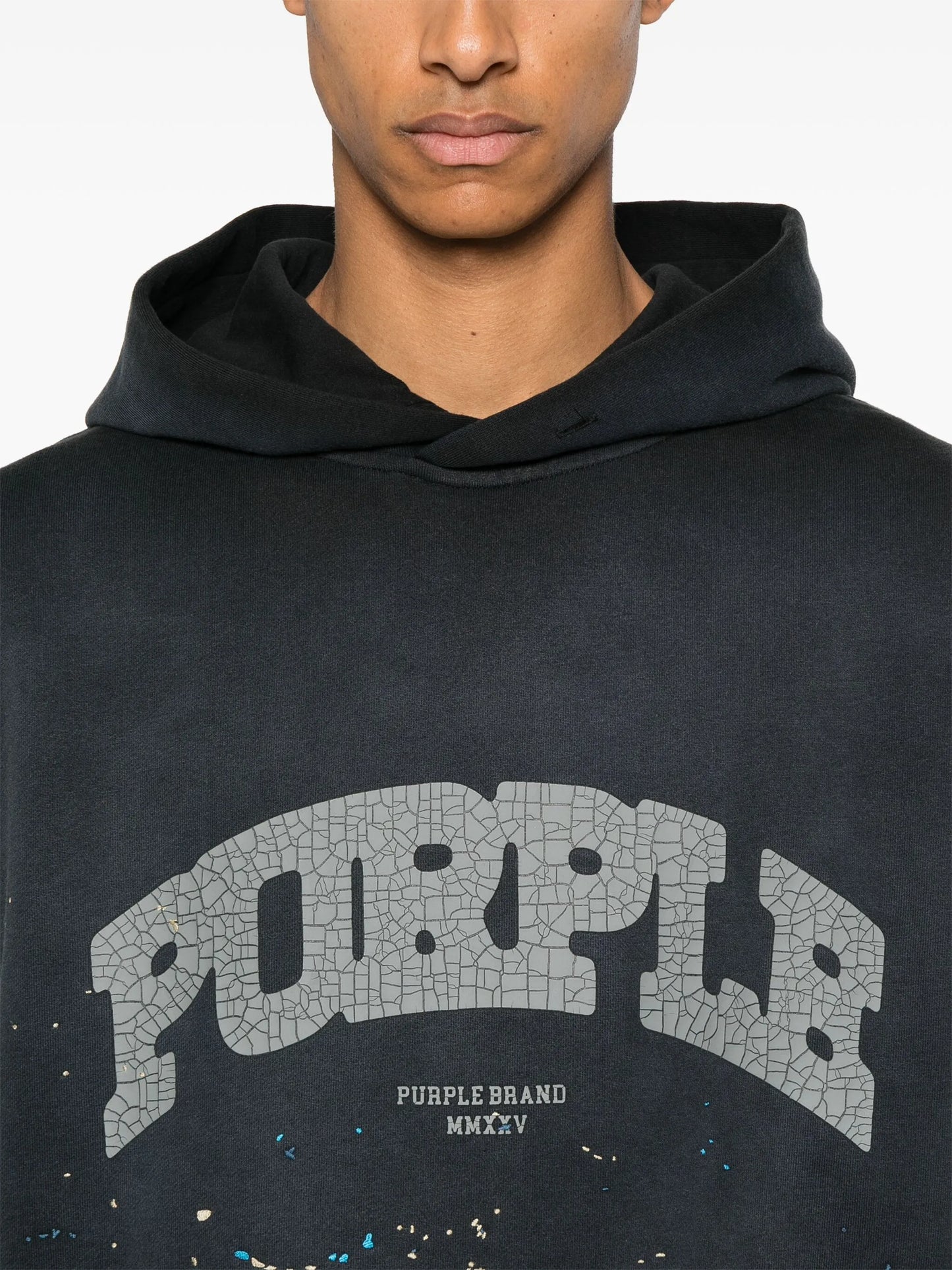 logo-print hoodie