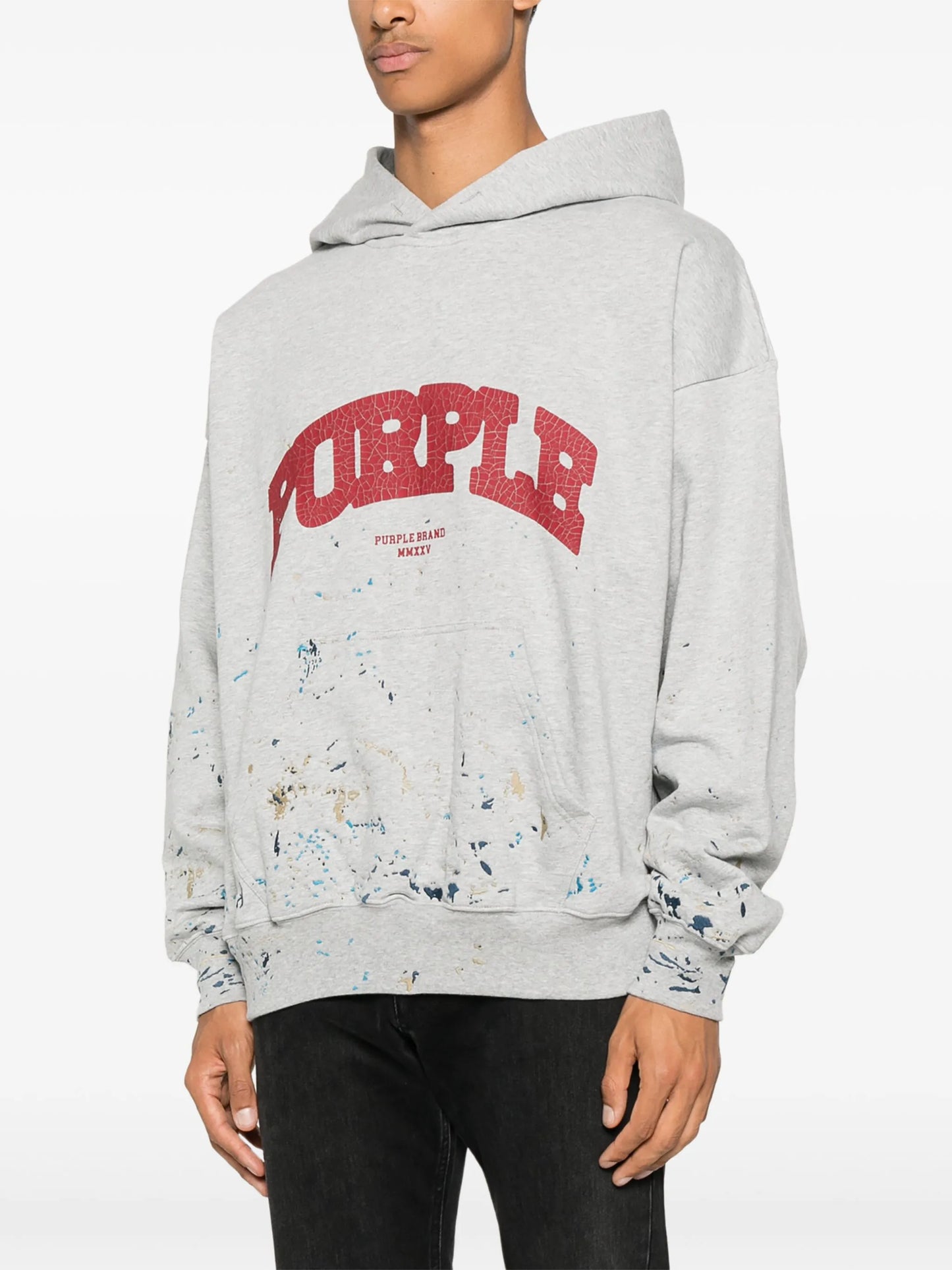logo-print hoodie