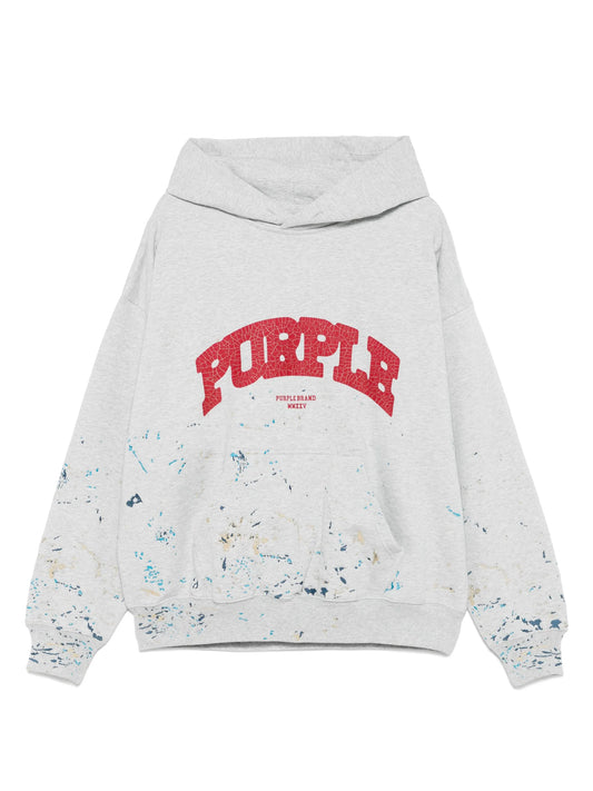 logo-print hoodie