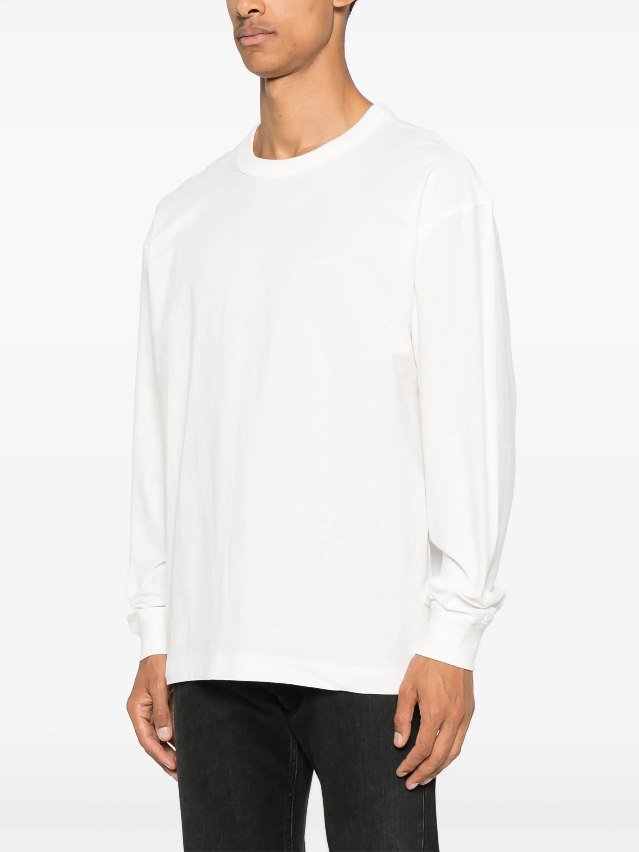 textured cotton T-shirt