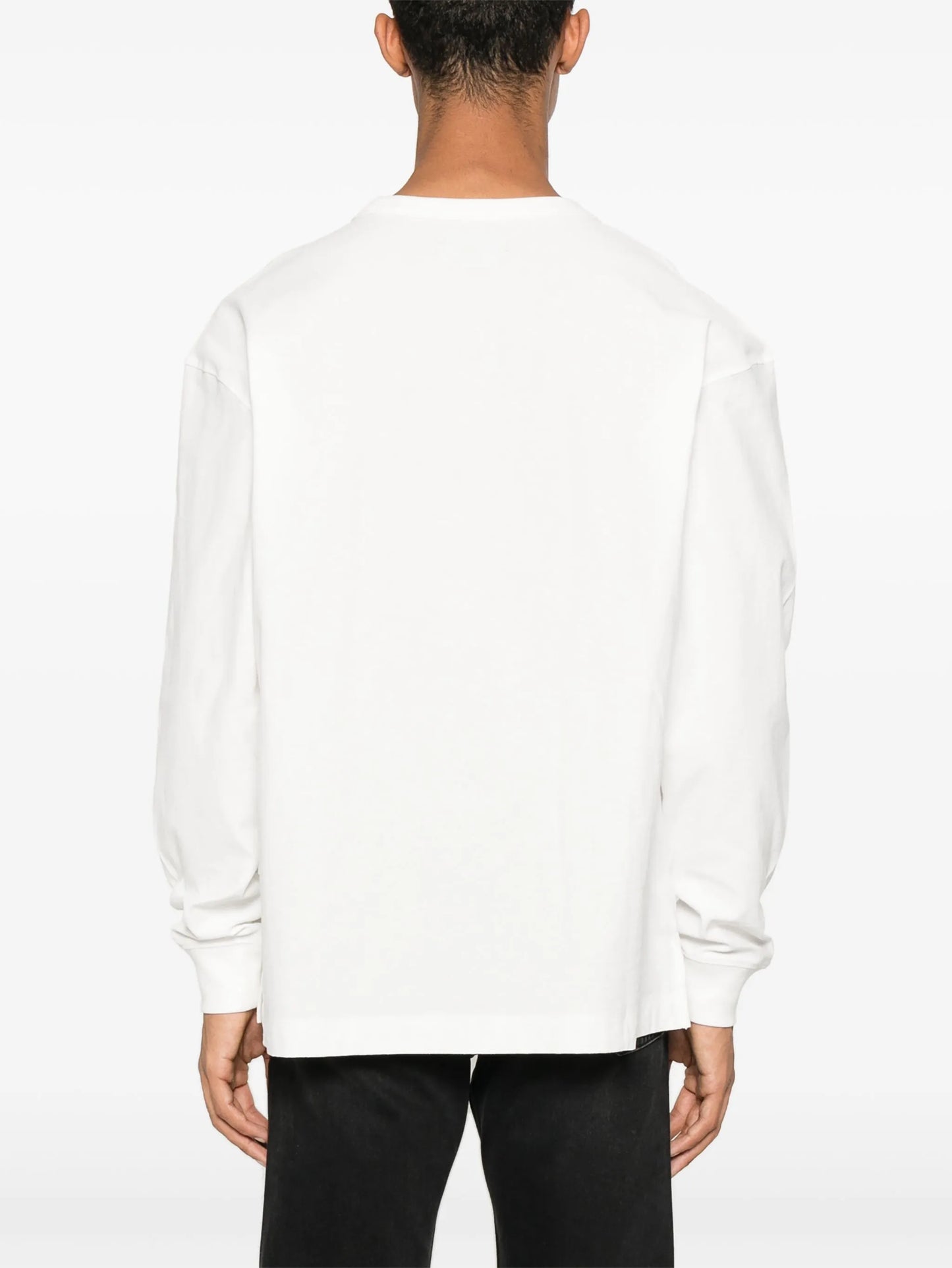 textured cotton T-shirt
