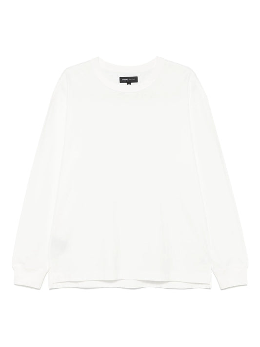 textured cotton T-shirt